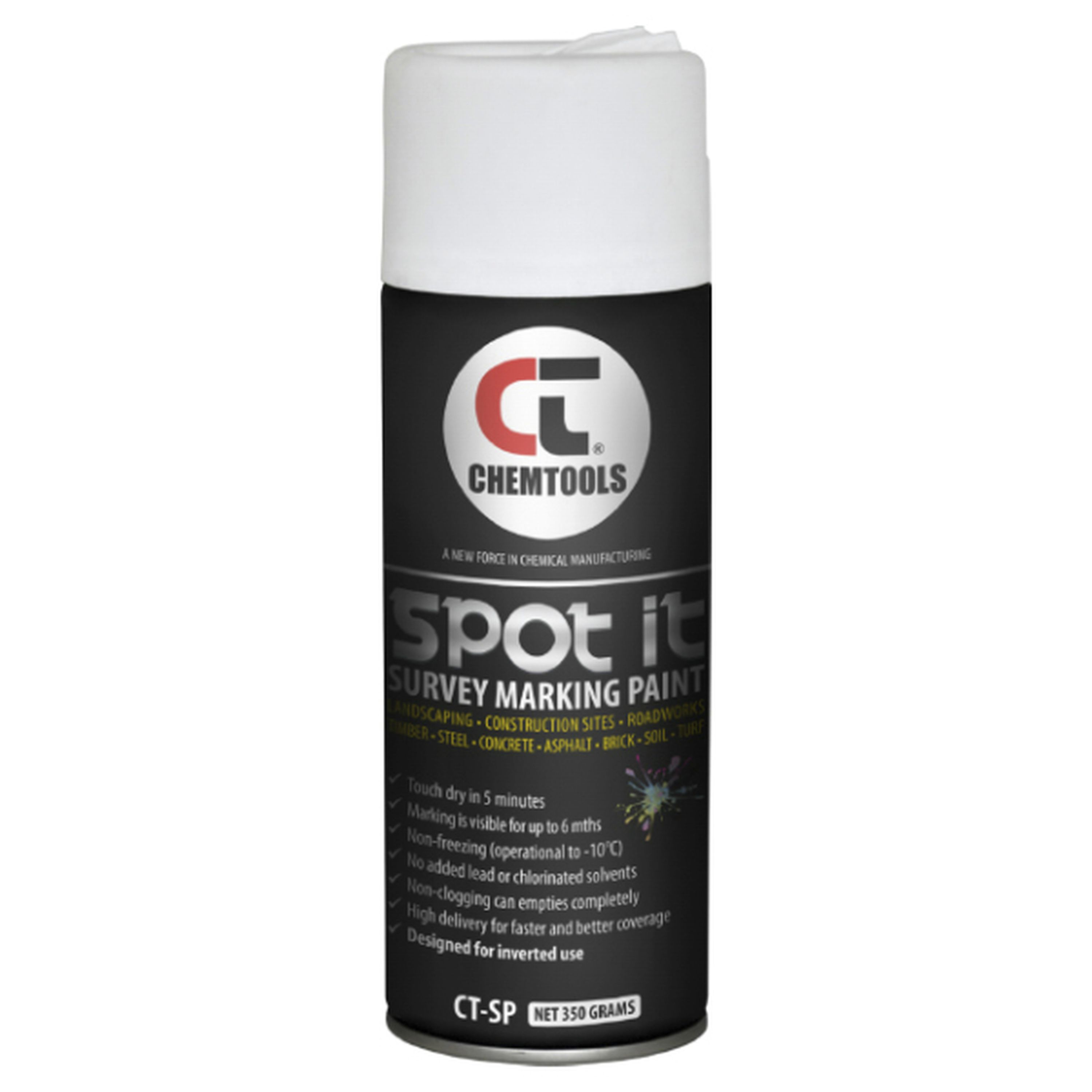 SPOT IT White Survey Marking Paint