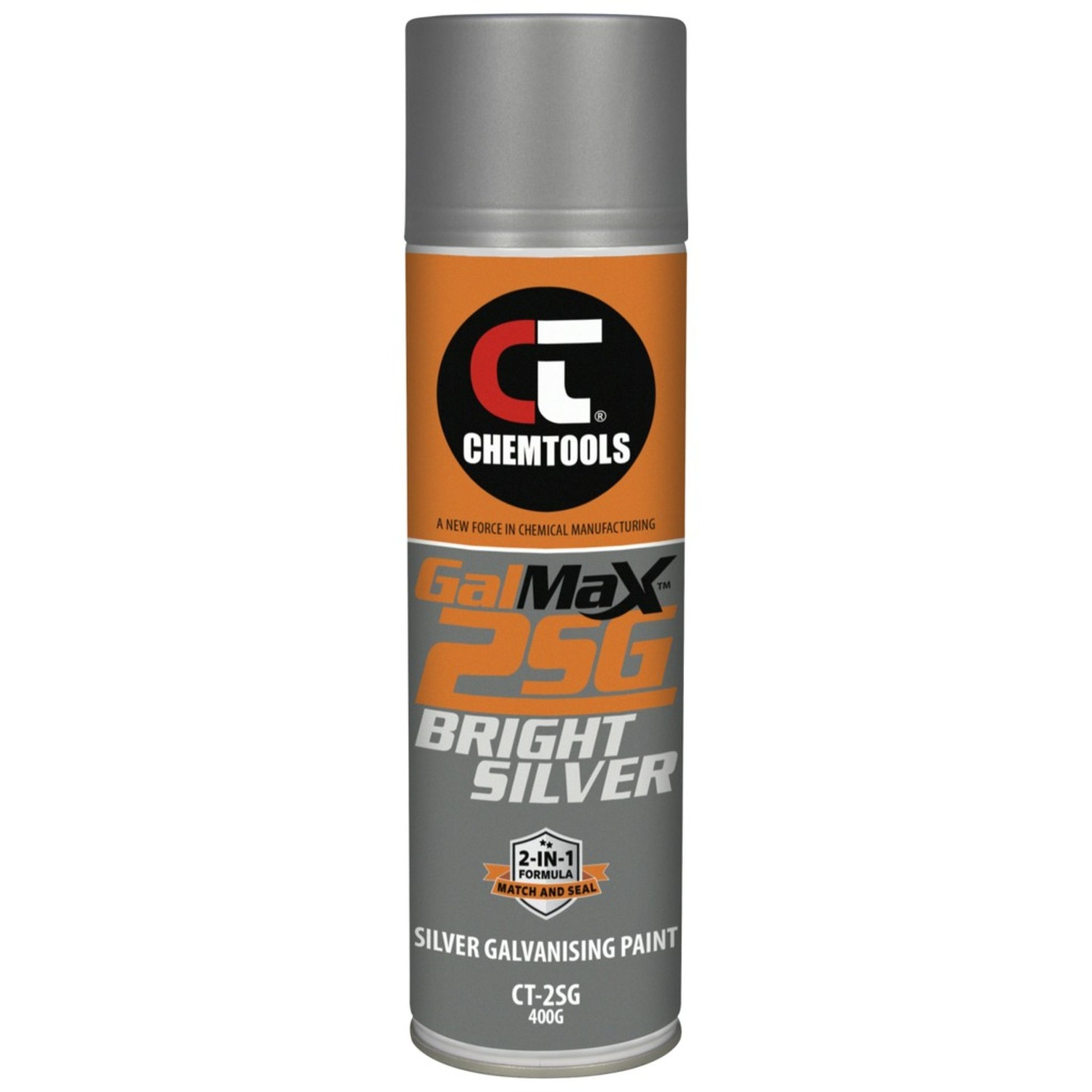 Bright Silver 2-in-1 Galvanising Paint 400g