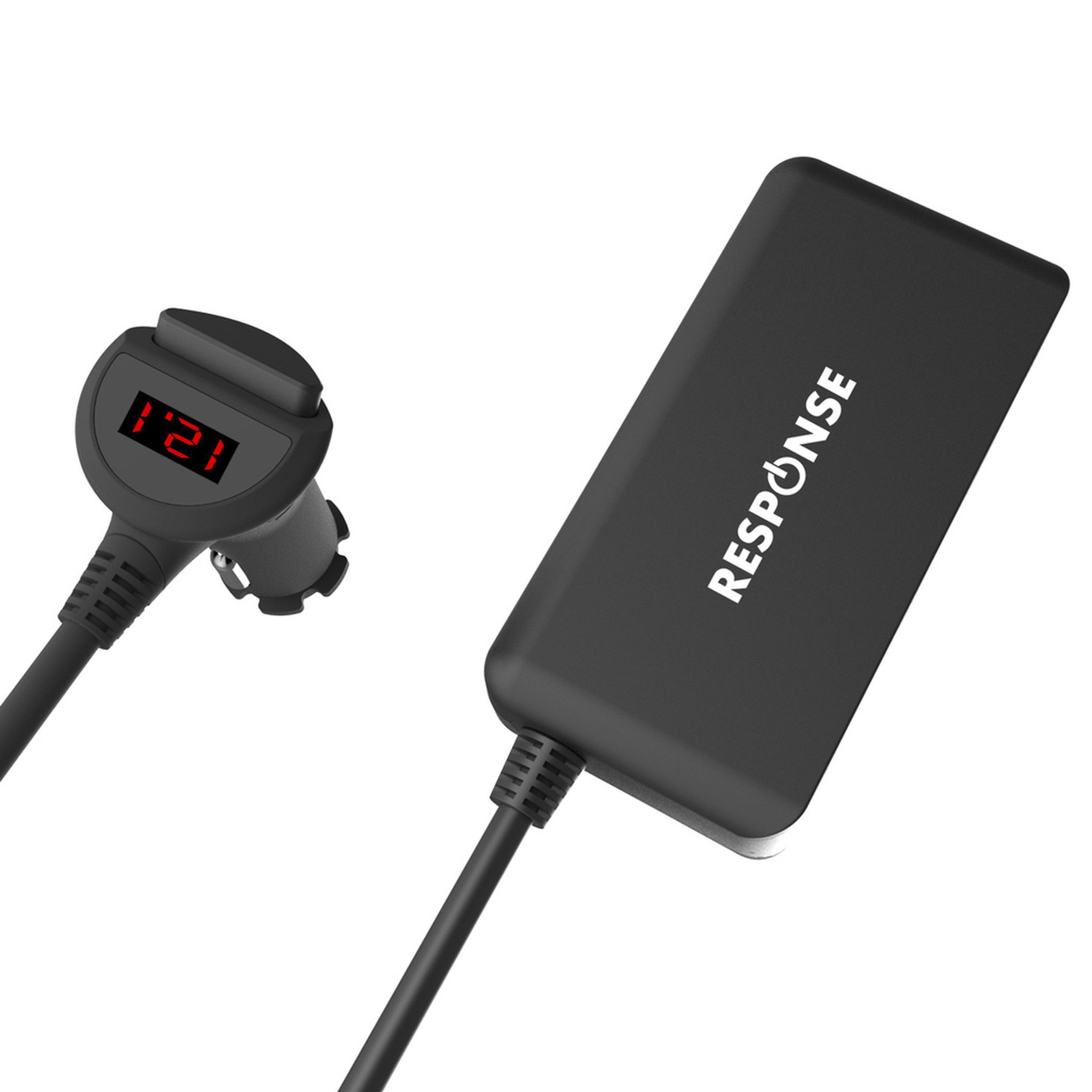 3-Way Cigarette Lighter with USB Power