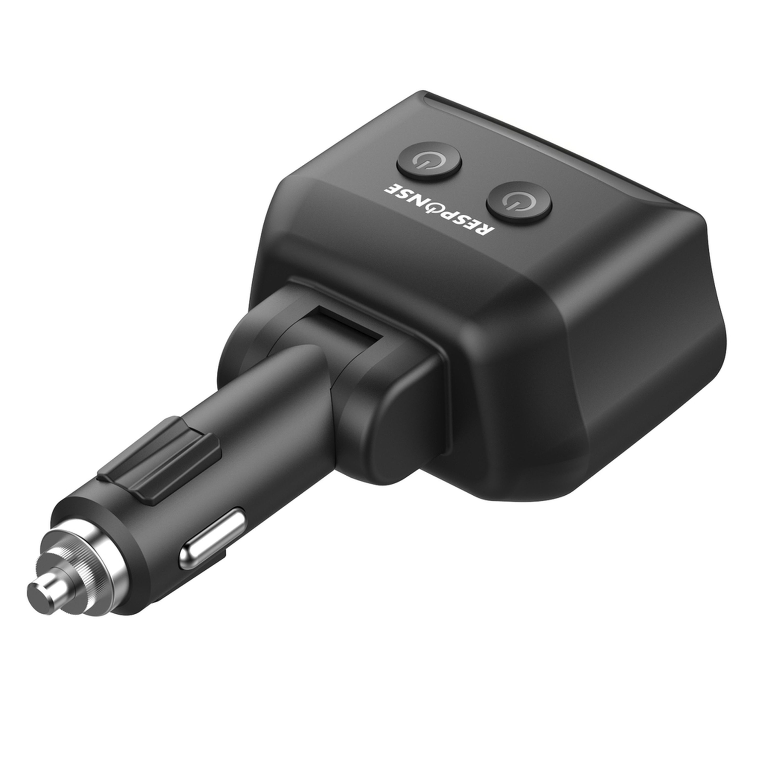 2-Way Cigarette Lighter Splitter with PD30W USB-C & Dual QC3.0 USB Charging Sockets