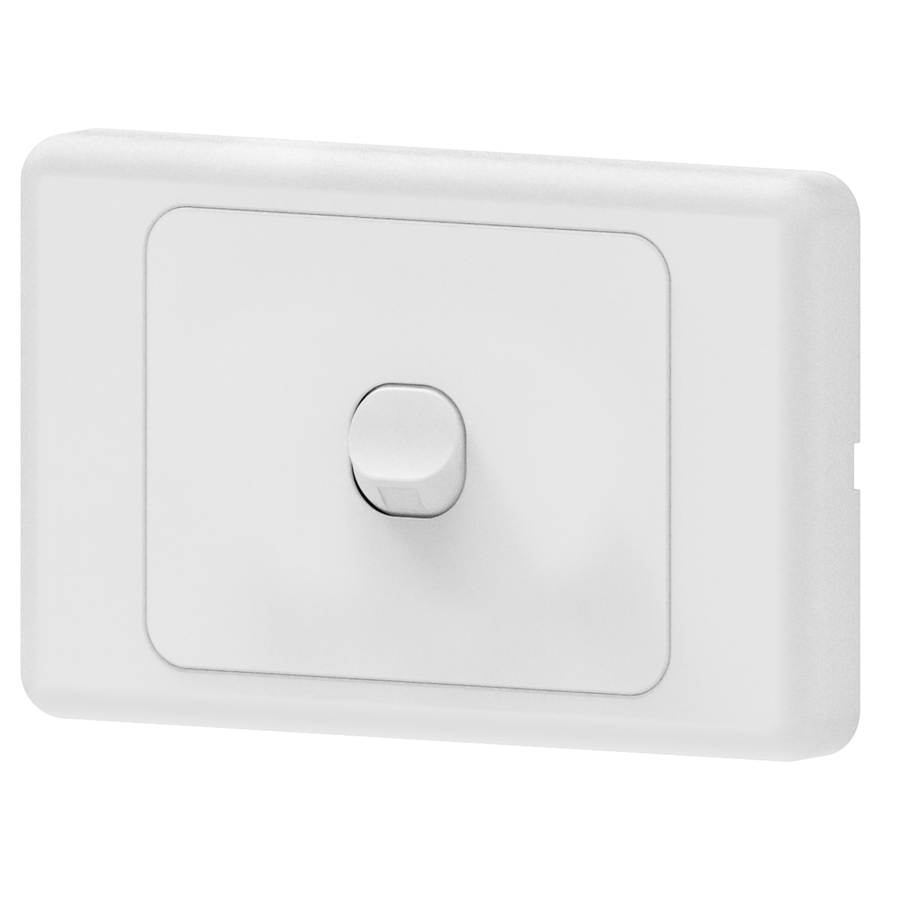 Mains Single Gang 2-Way 10A Double Wall Switch
