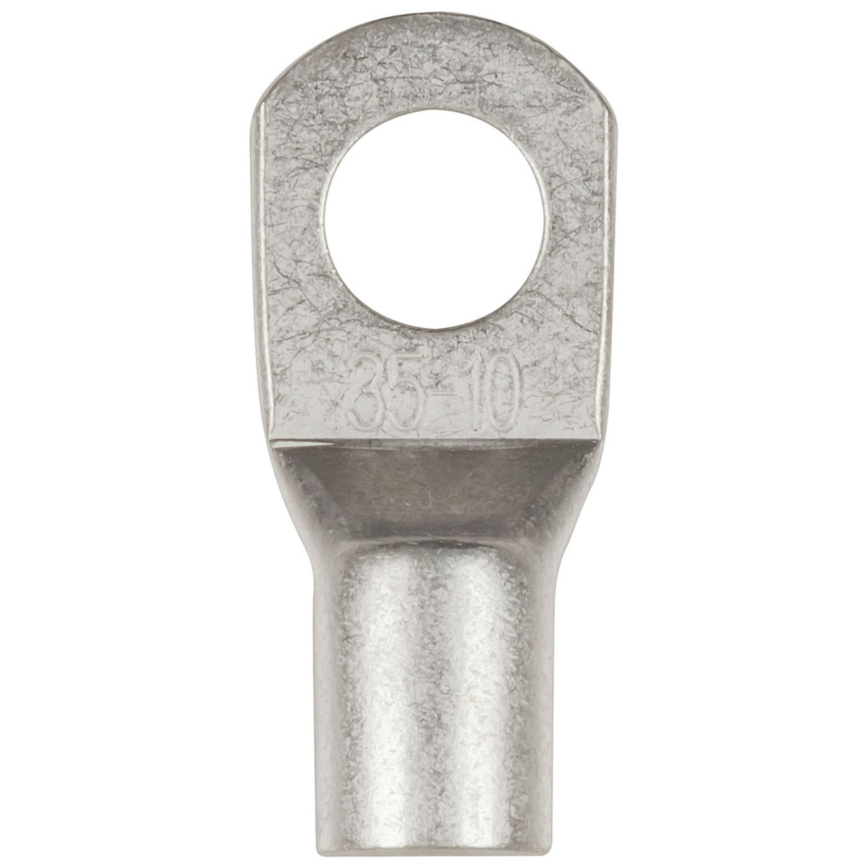 10mm Non-Insulated Eye Terminal 35mm2 2AWG Pack of 2
