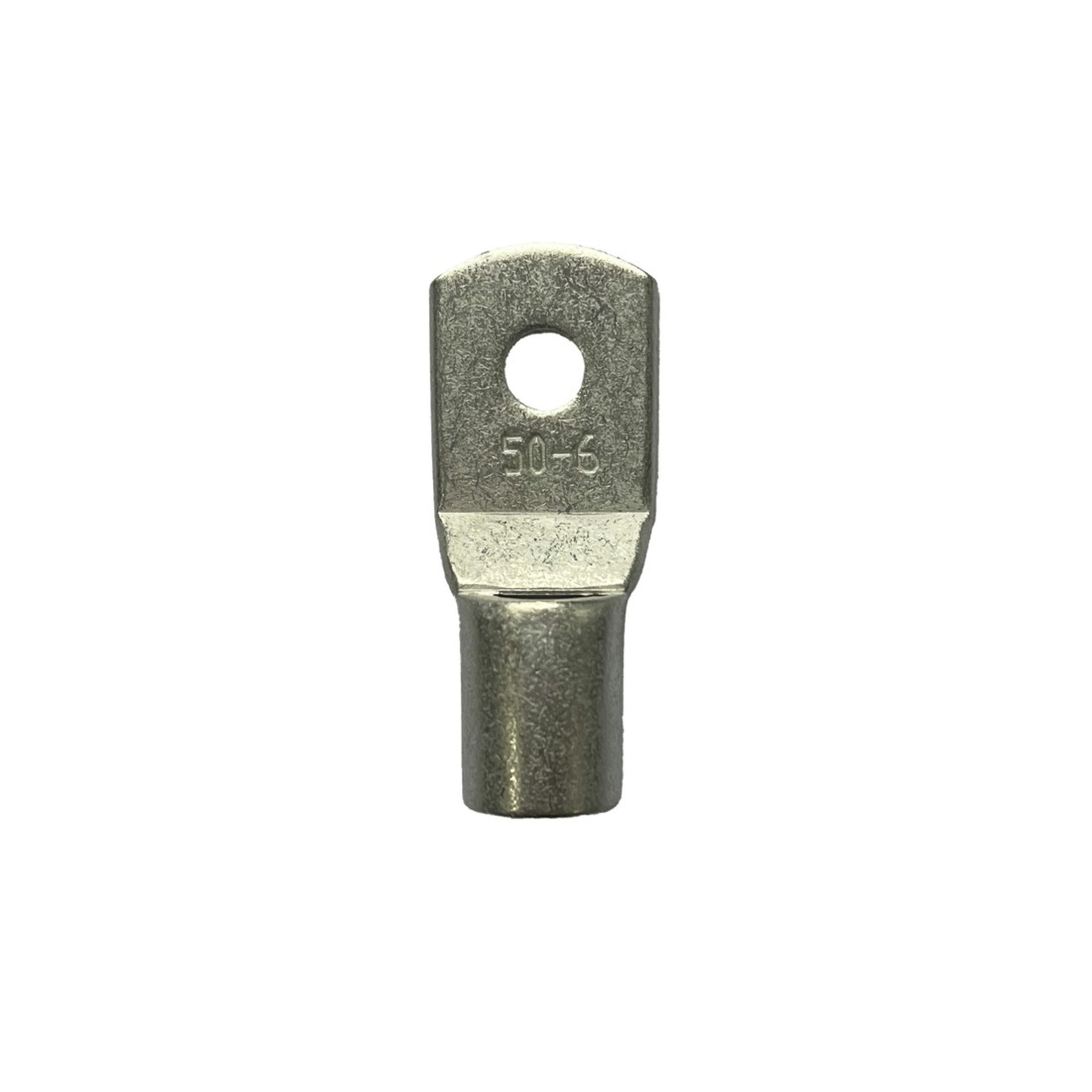 6mm Non-Insulated Eye Terminal 50mm2 0AWG Pack of 2