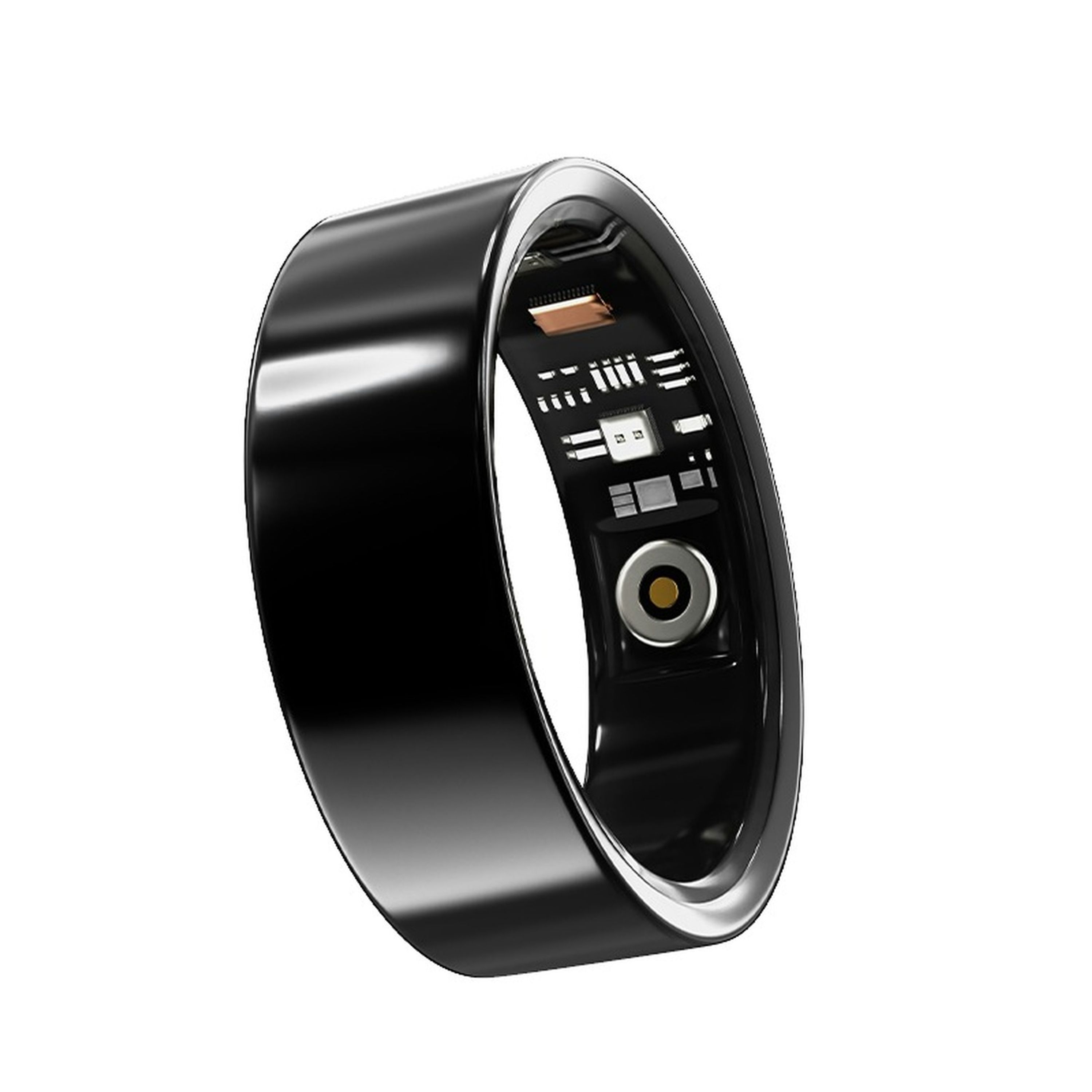 Smart Ring with Charging Case - Extra Large Black