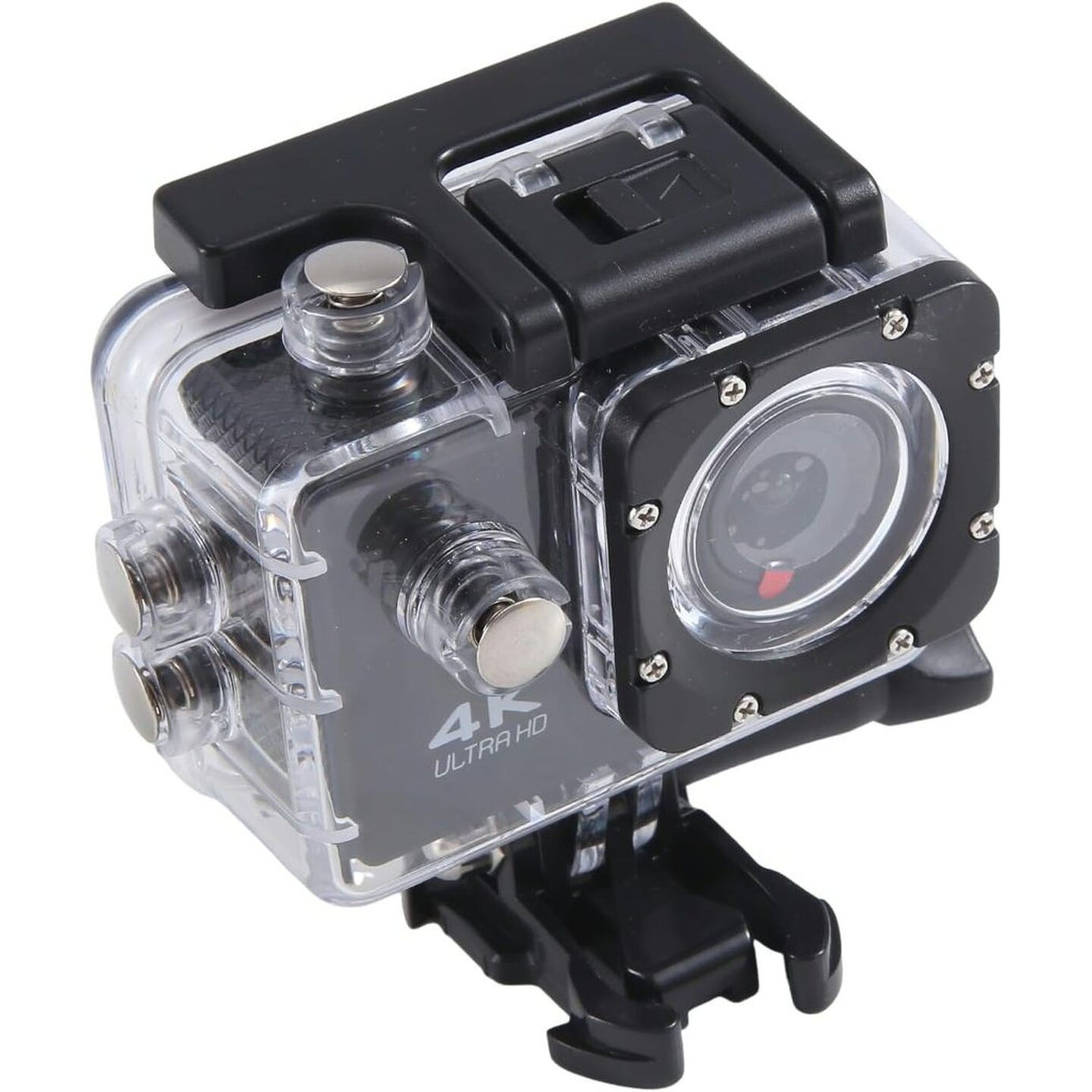 Action Camera with LCD 4K UHD 