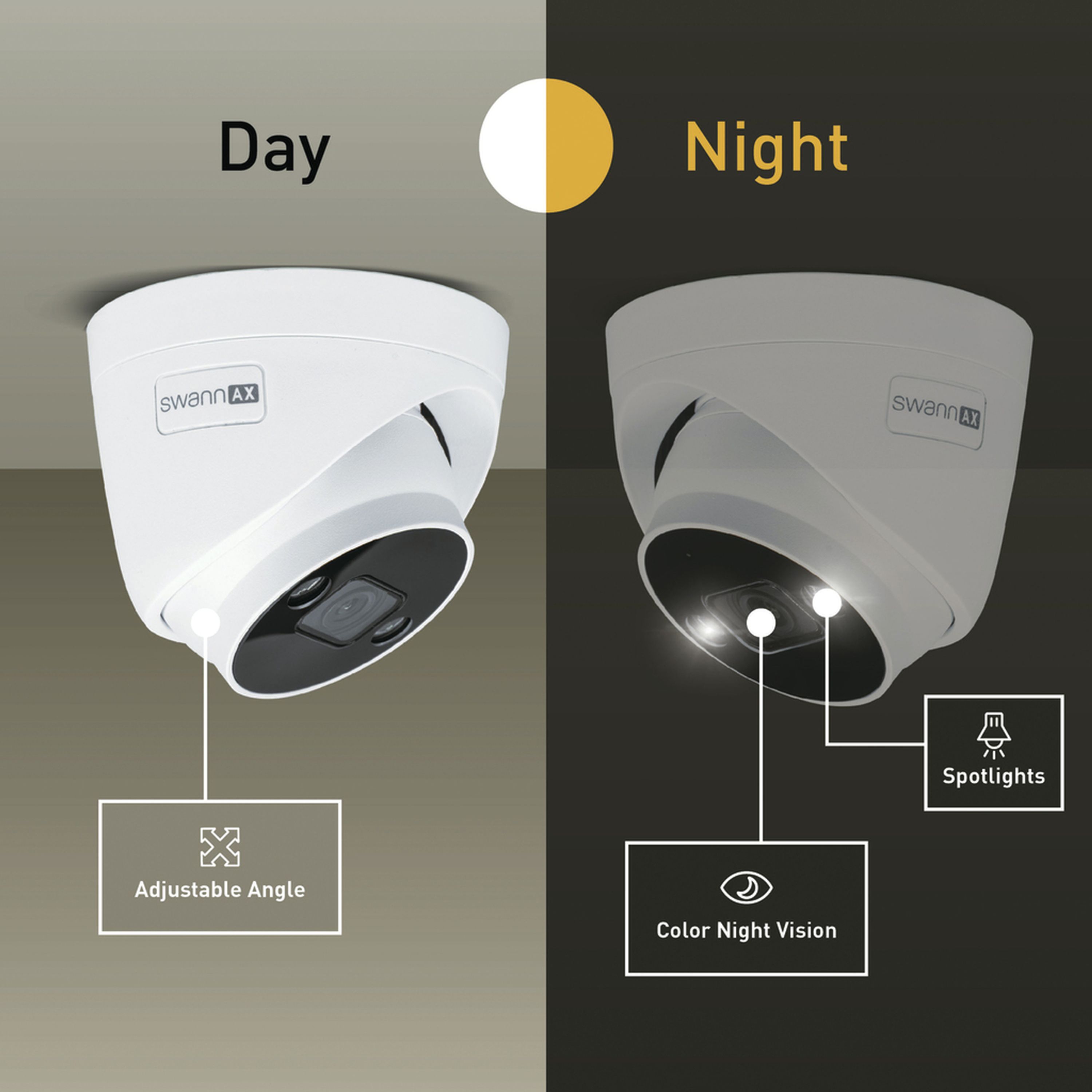 AdvancedX Series / Spotlight Dome w Mic Add-On IP Camera pk1