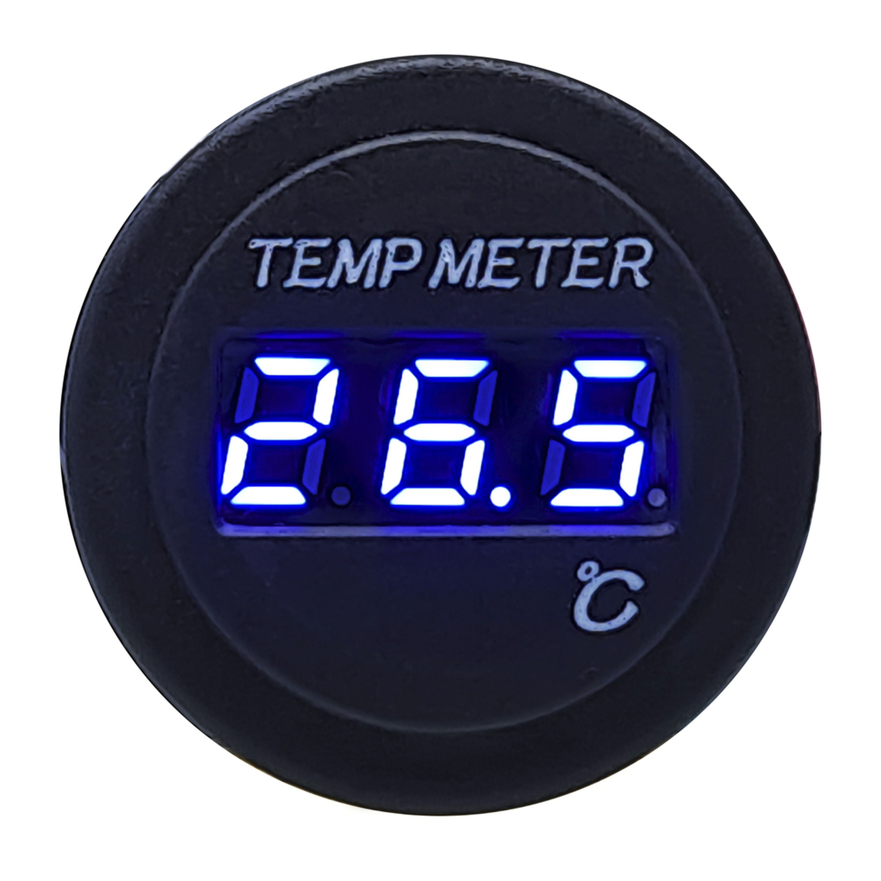 Blue LED Display Thermometer with 3mtr External Sensor