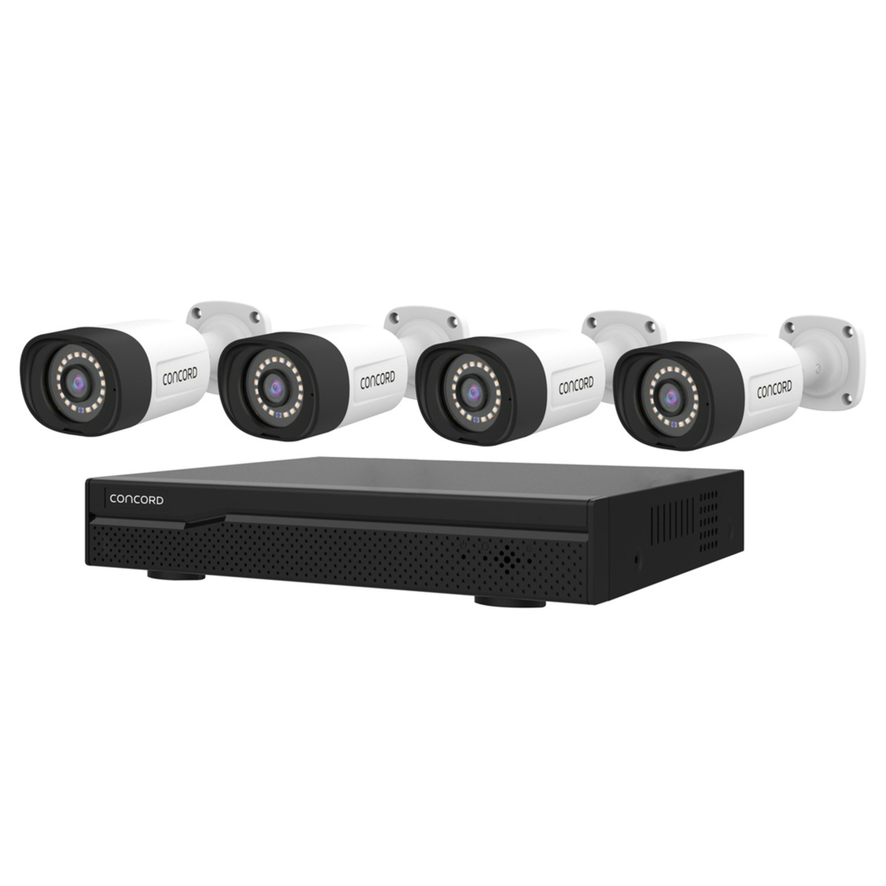 Concord 4 Channel 5MP NVR Kit 4TB with 4x 5MP Bullet Cameras IP66 V4