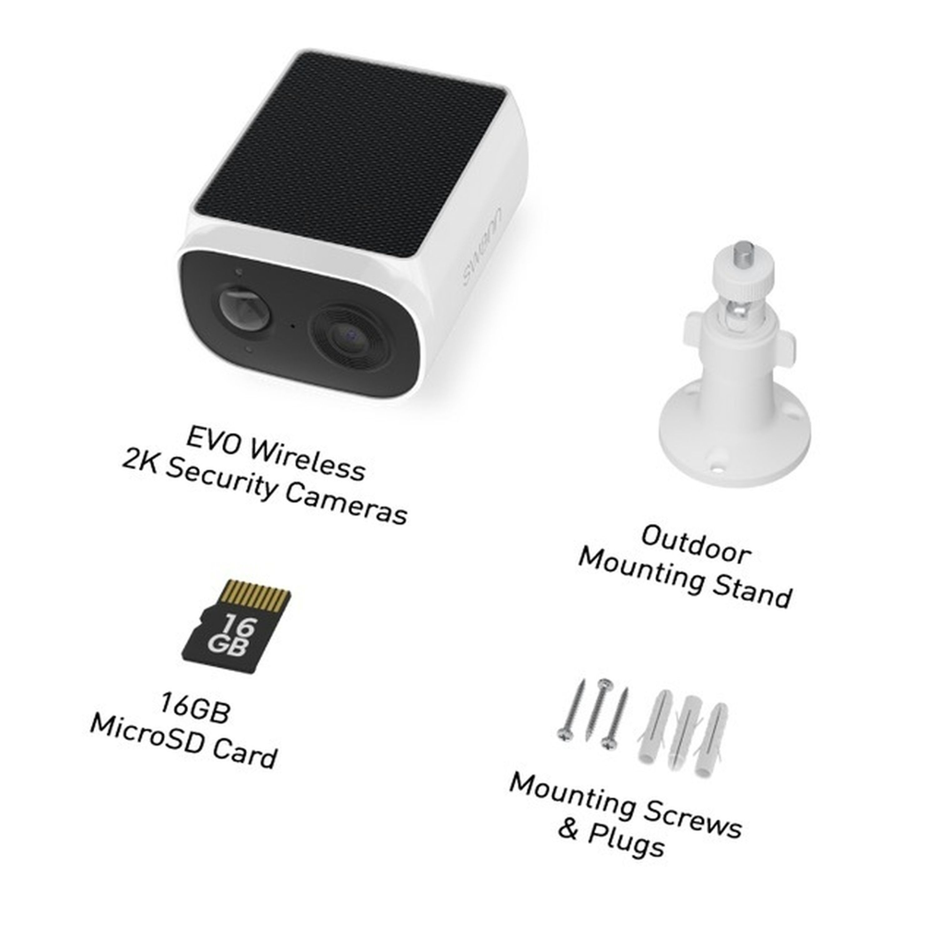 Swann EVO Wireless 2K Solar Security Camera  1 pack