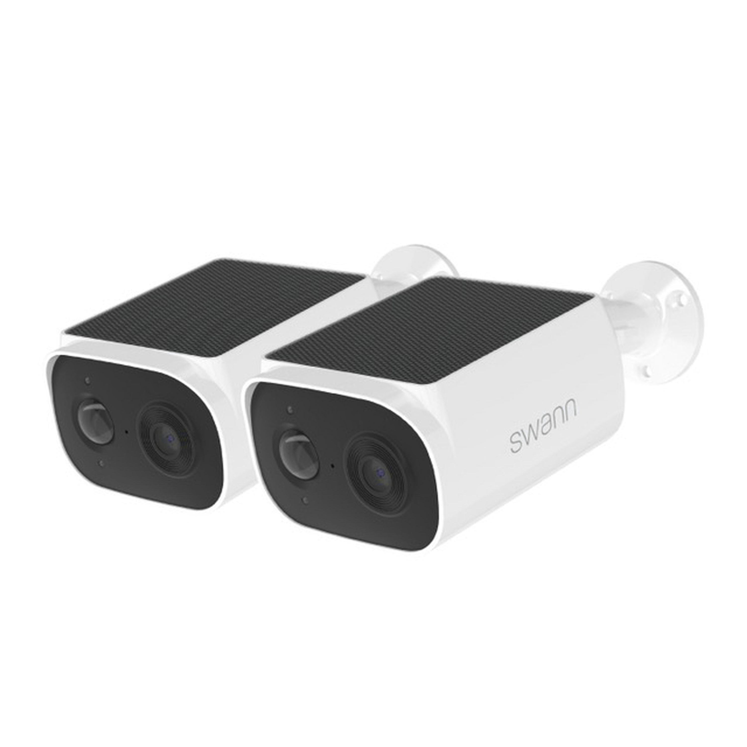 Swann EVO Wireless 2K Solar Security Camera – 2 Pack (Battery Cam)