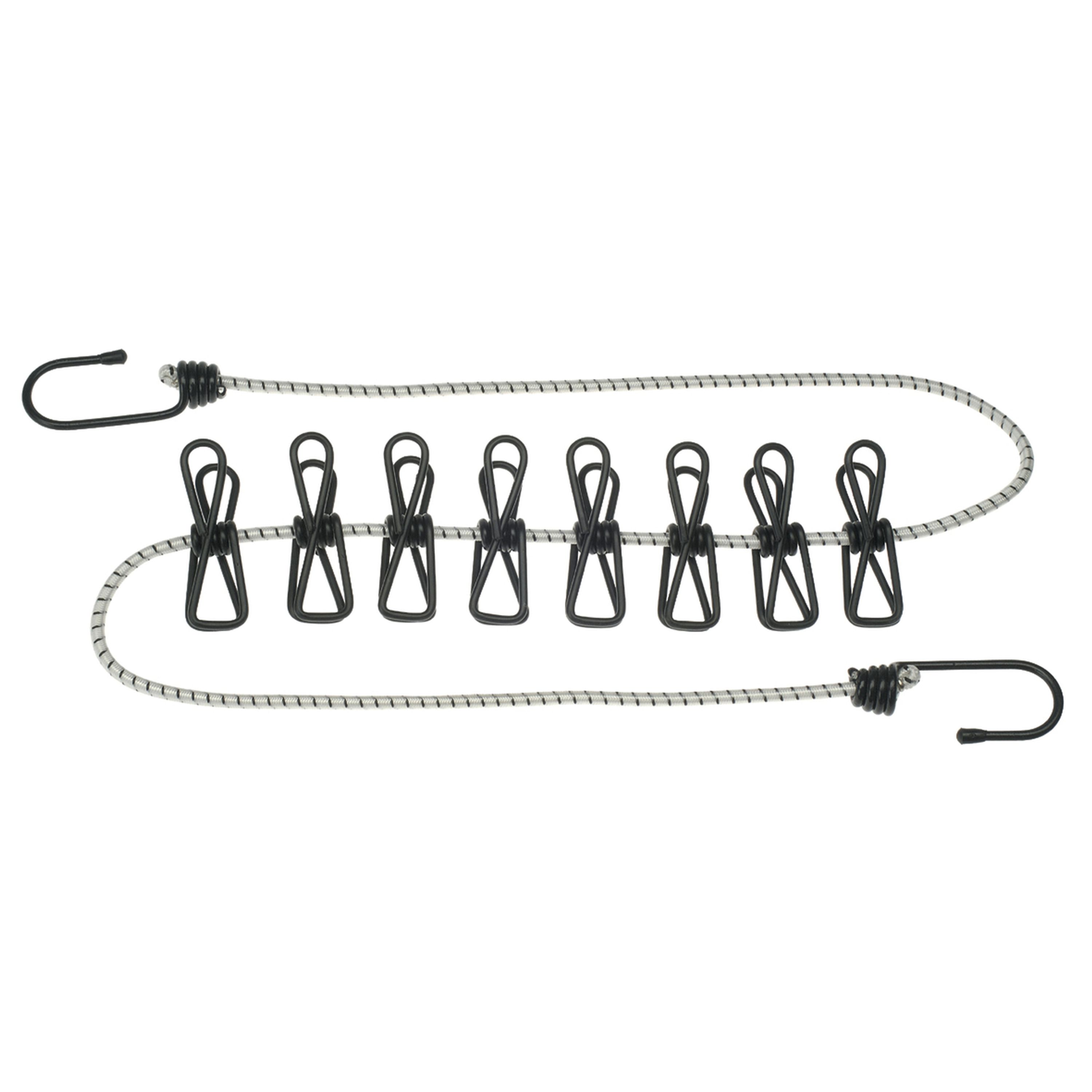 Elastic Clothes Lines With Pegs