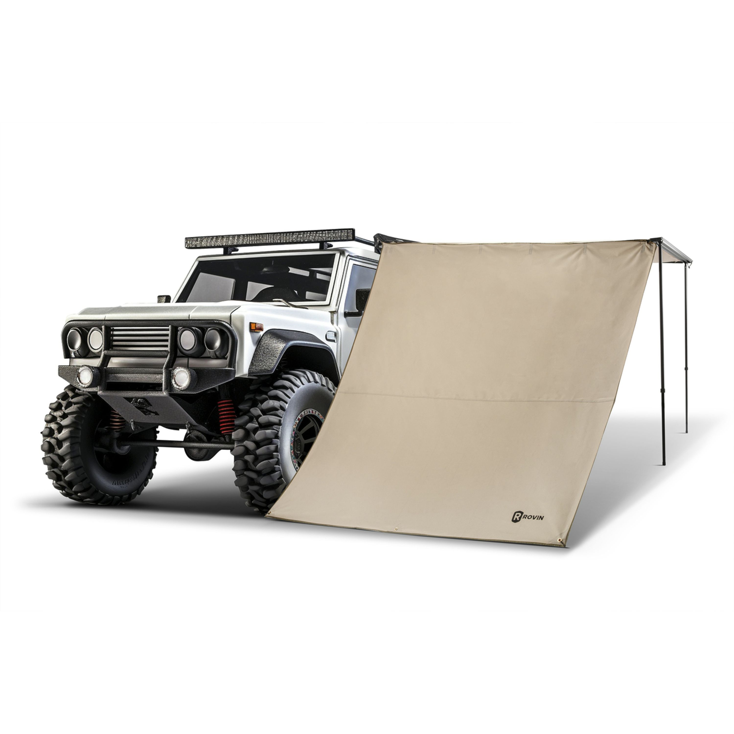 Rovin 4WD Awning Privacy Screen - 2.5x2.5m