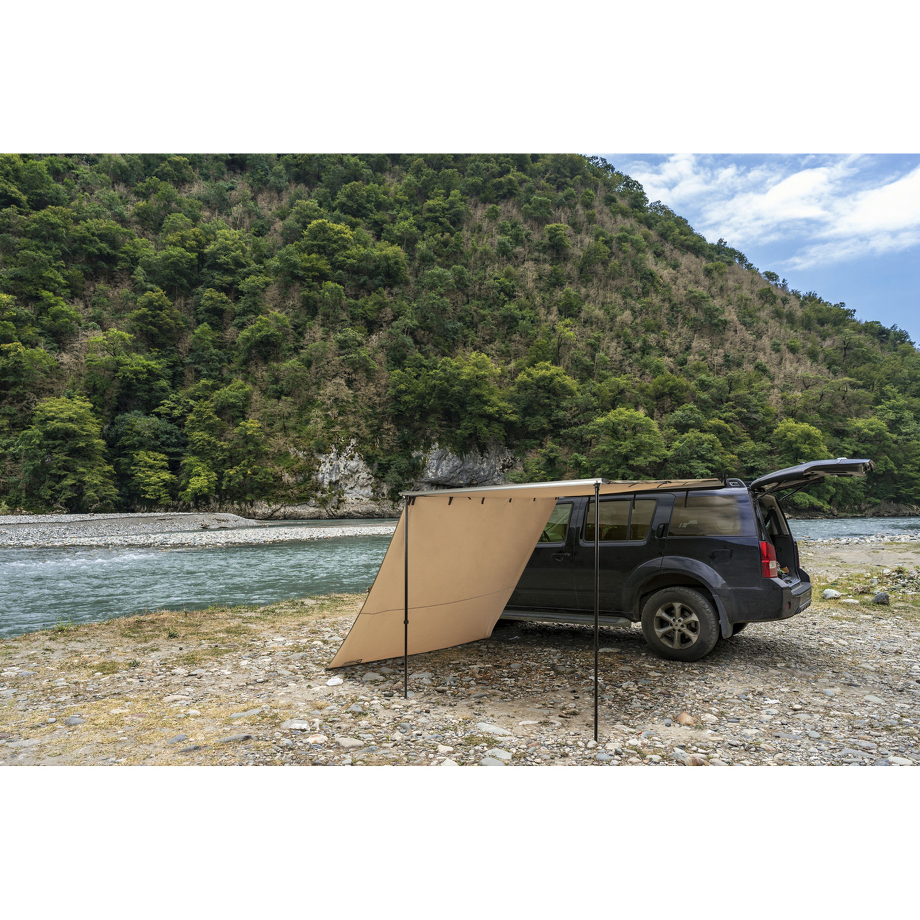Rovin 4WD Awning Privacy Screen - 2.5x2.5m