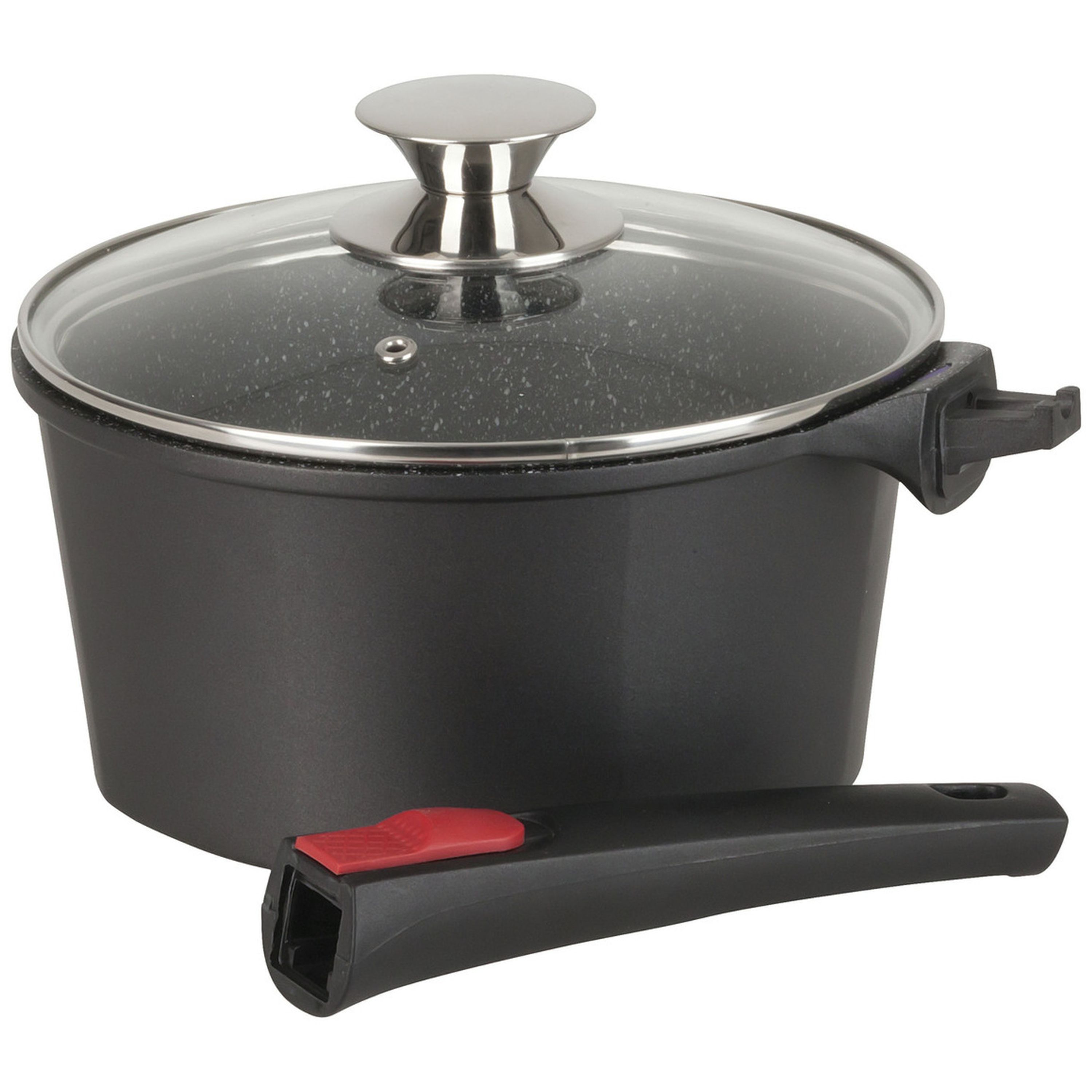 Induction Saucepan 20cm with Removeable Handle  Lid