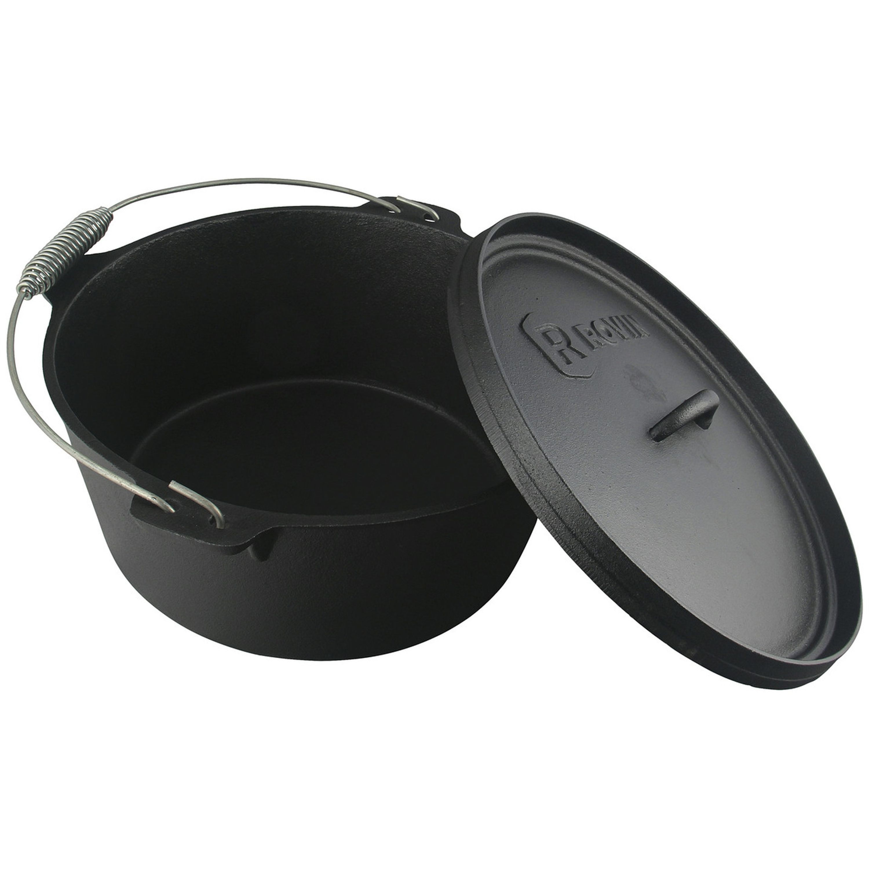 Cast Iron Camp Oven - 8 Quart 7.6L