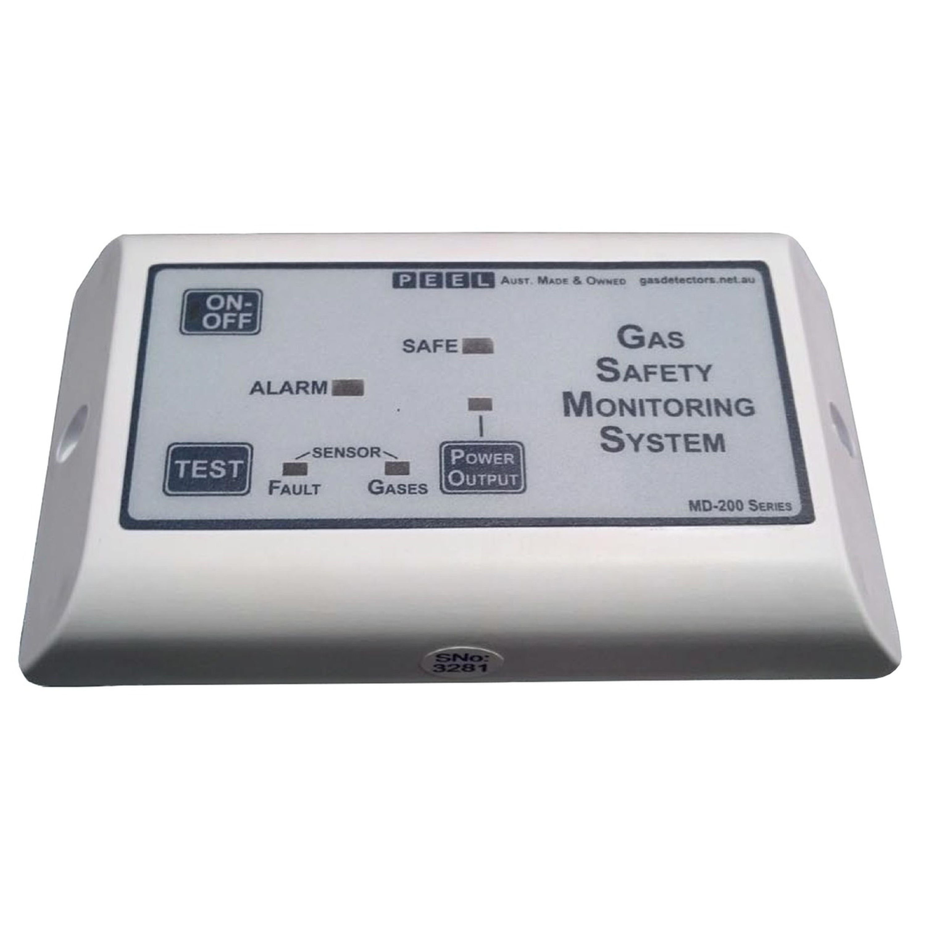 Peel MD-220 LPG/Propane Detector Dual sensor with Solenoid