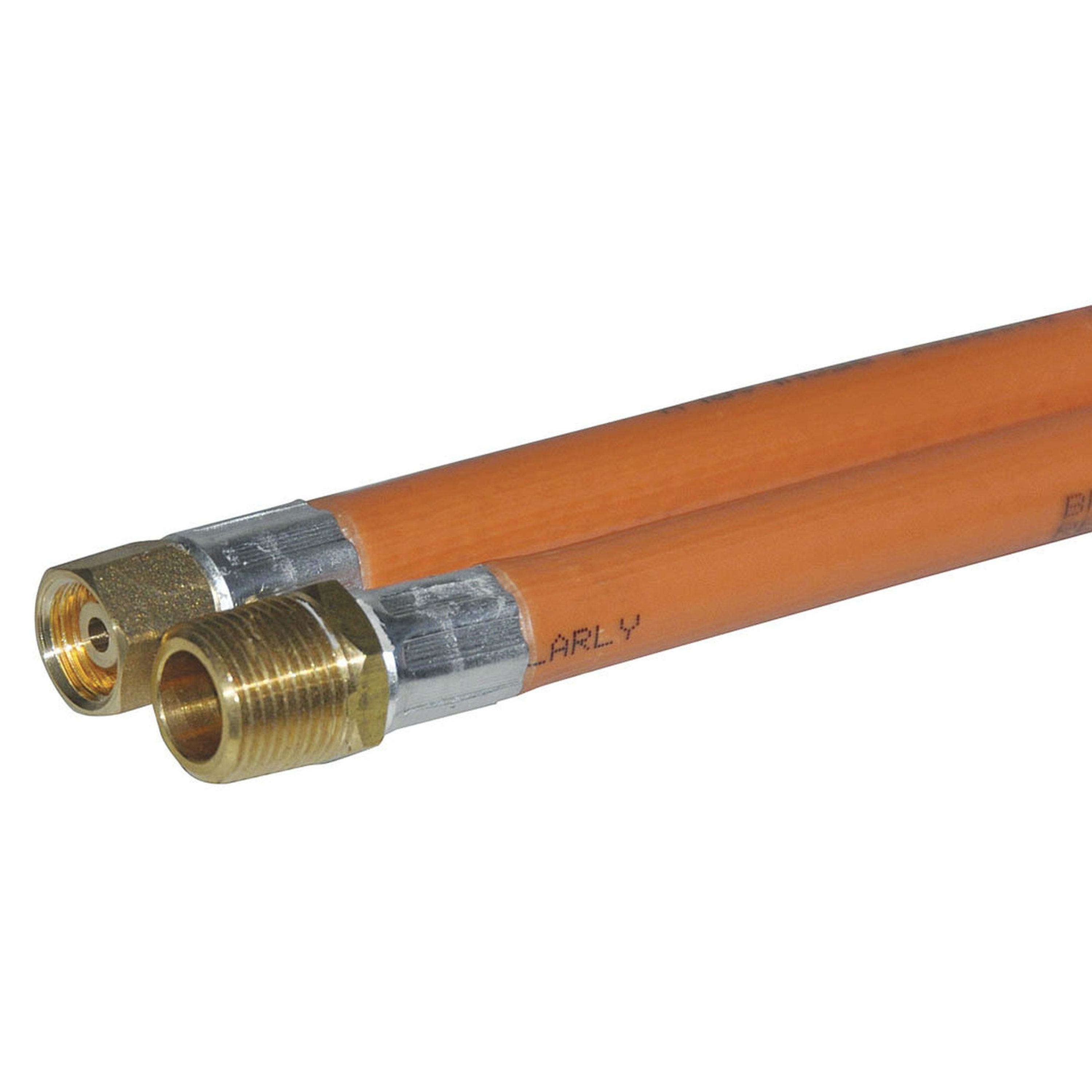 Gas Hoses -  3/8 BSP - 3/8 BSP Male to 1/4 BSP Female 1200mm