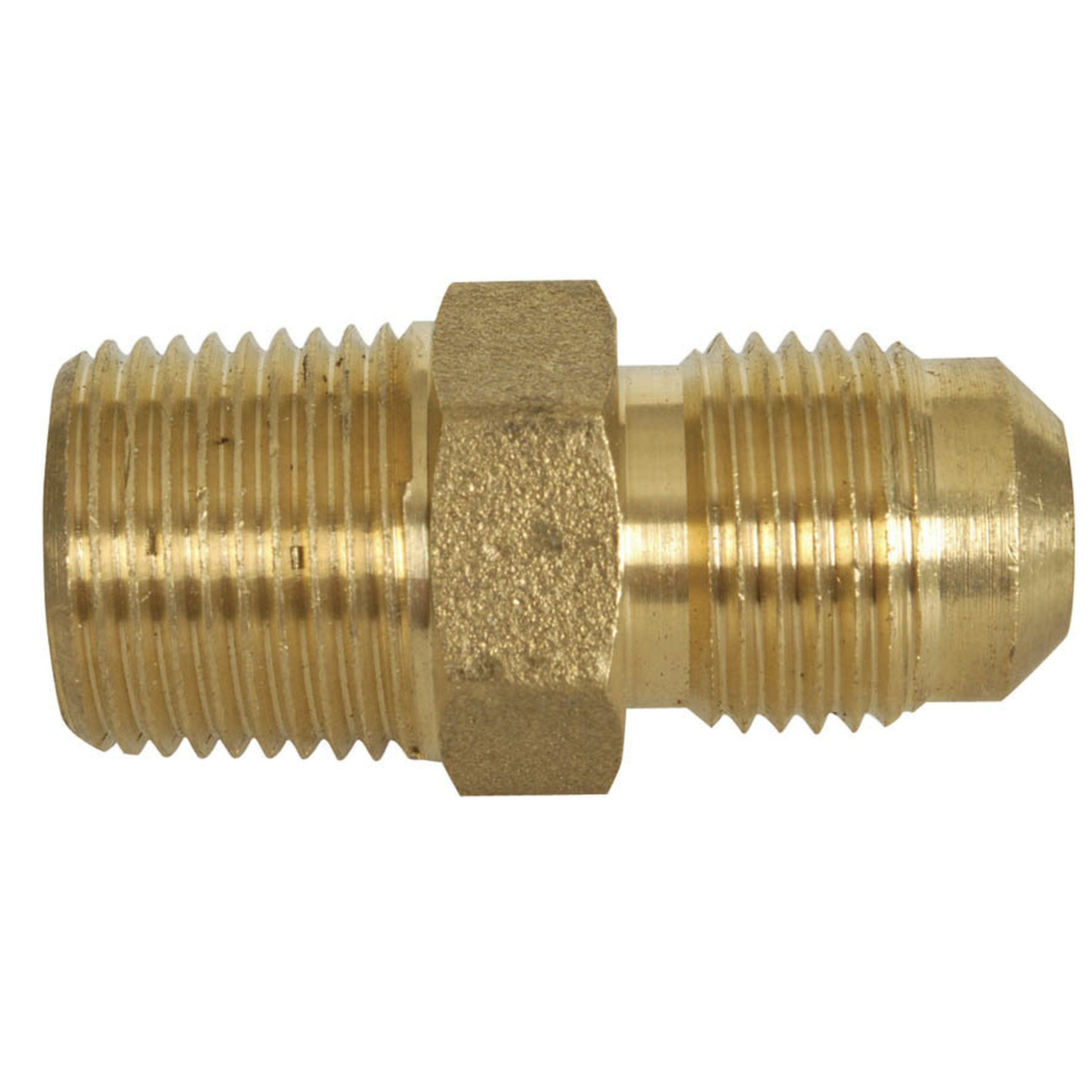 Gas Fittings - 3/8 SAE Male to 3/8 BSP Male