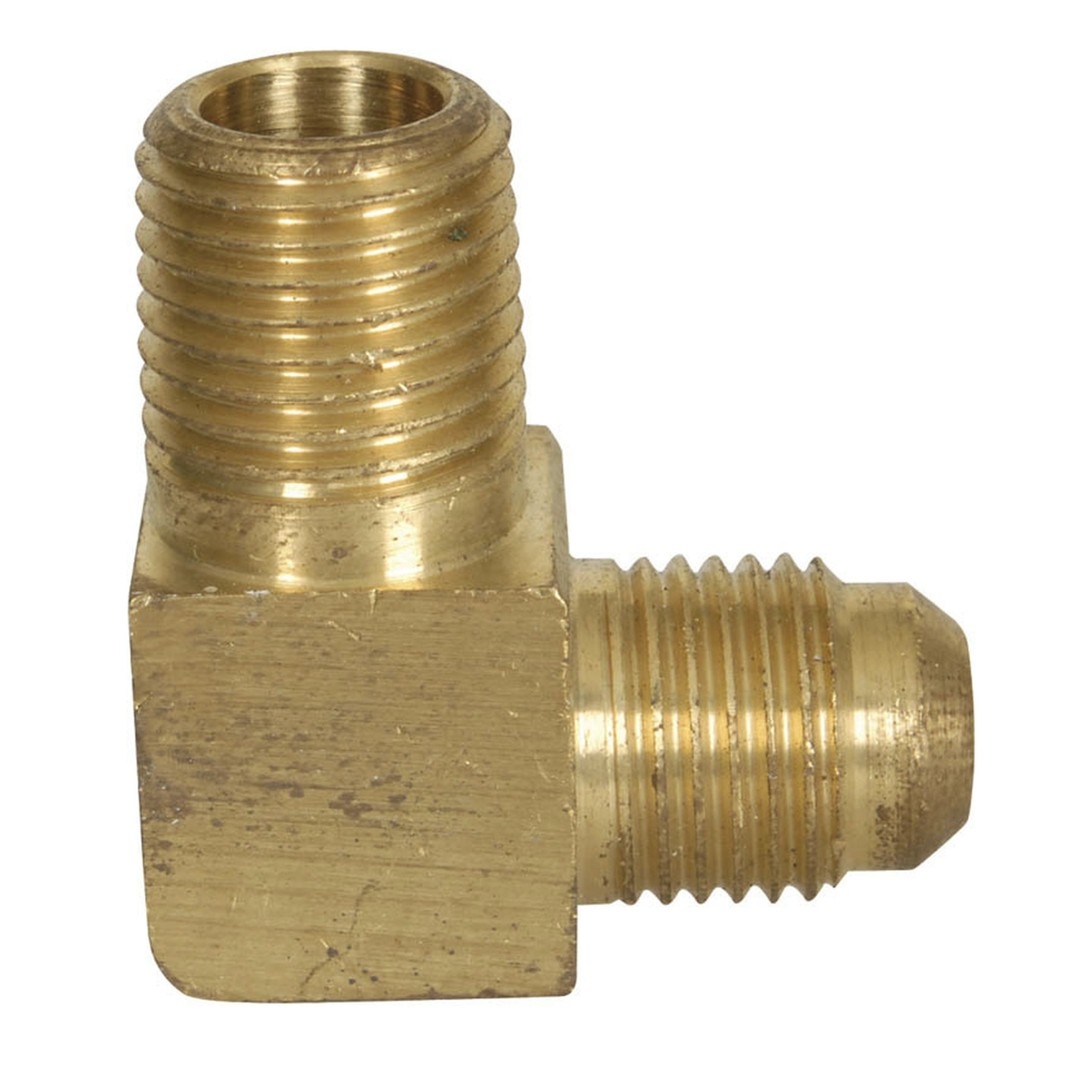 Gas Fittings - 5/16 SAE Male to 1/4 BSP Male Elbow