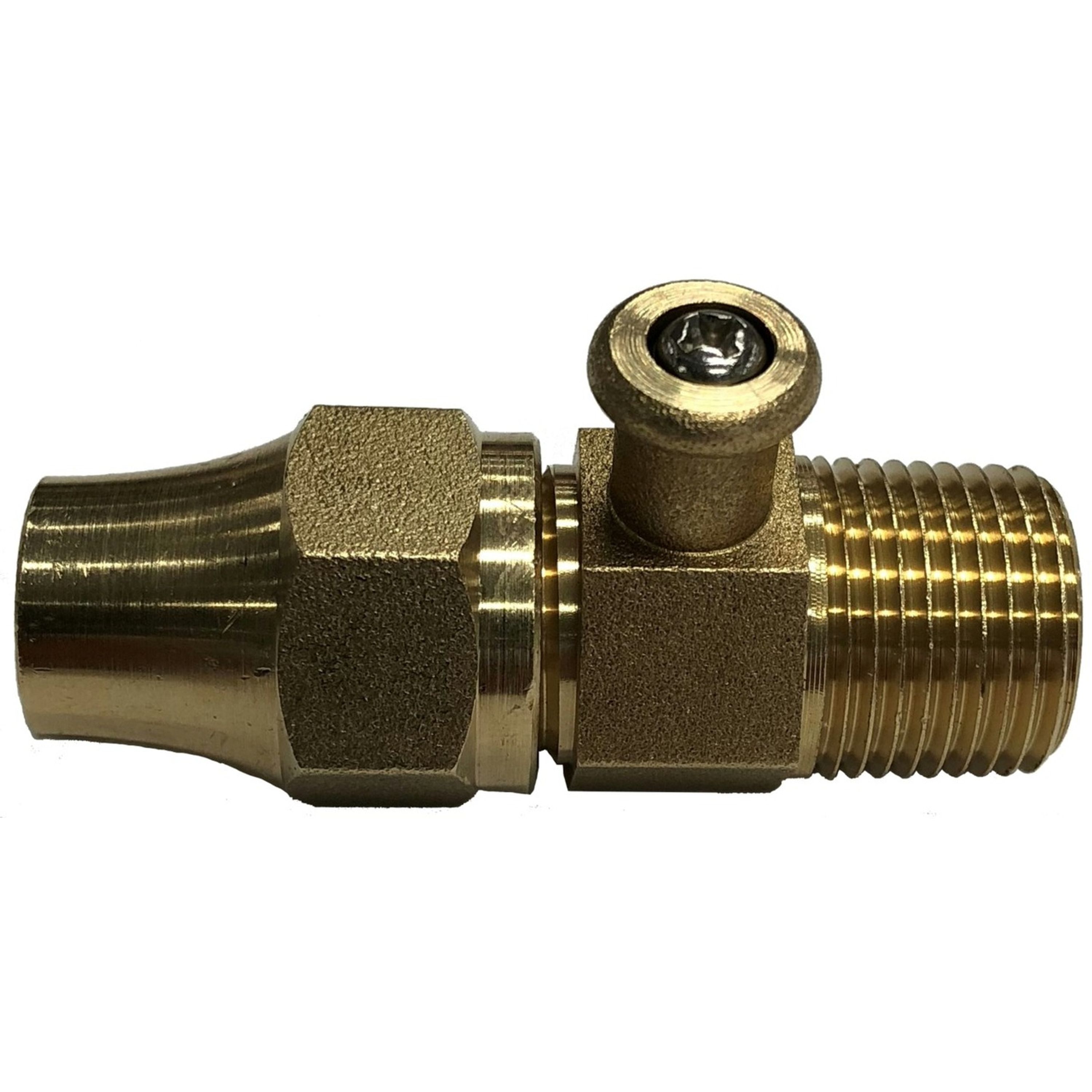 Gas Testing Nipples - 3/8 x 3/8 SAE Flared