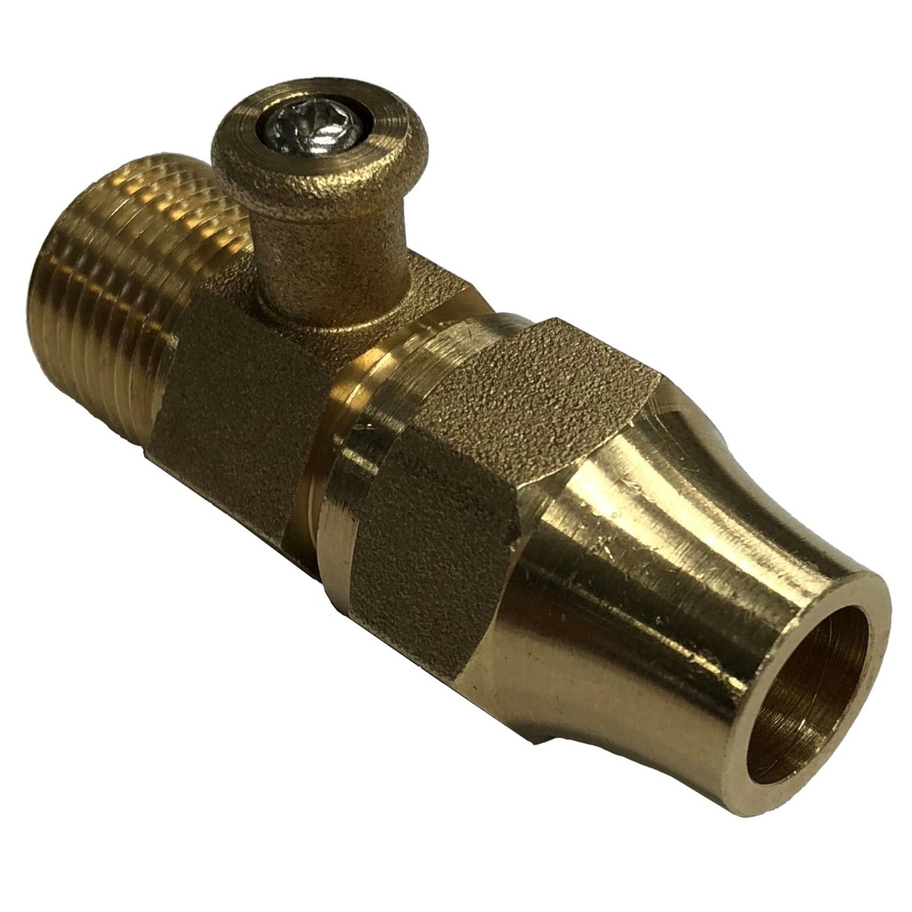 Gas Testing Nipples - 3/8 x 3/8 SAE Flared