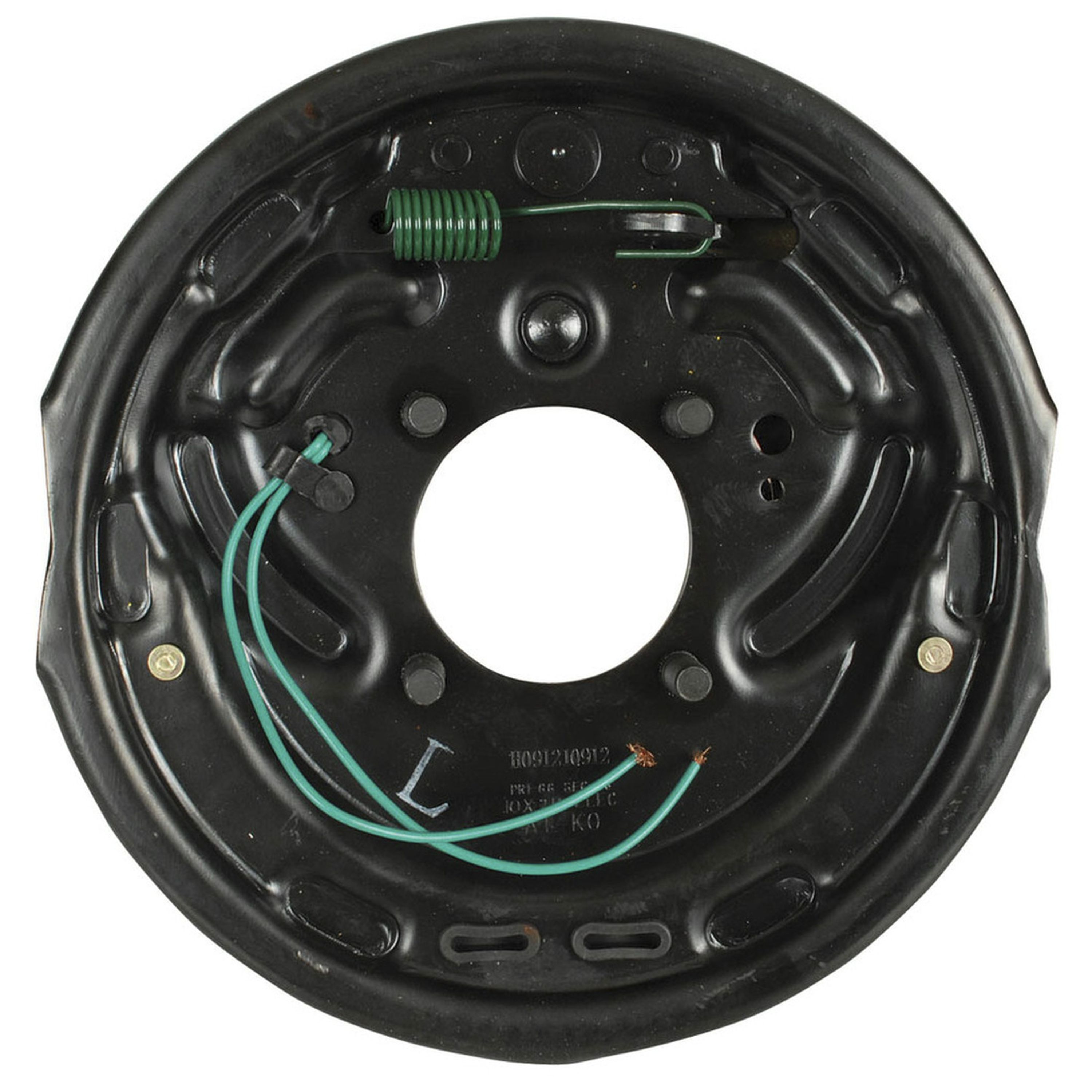 Electric Brake Plates - Standard Brake Plate - Left Hand.