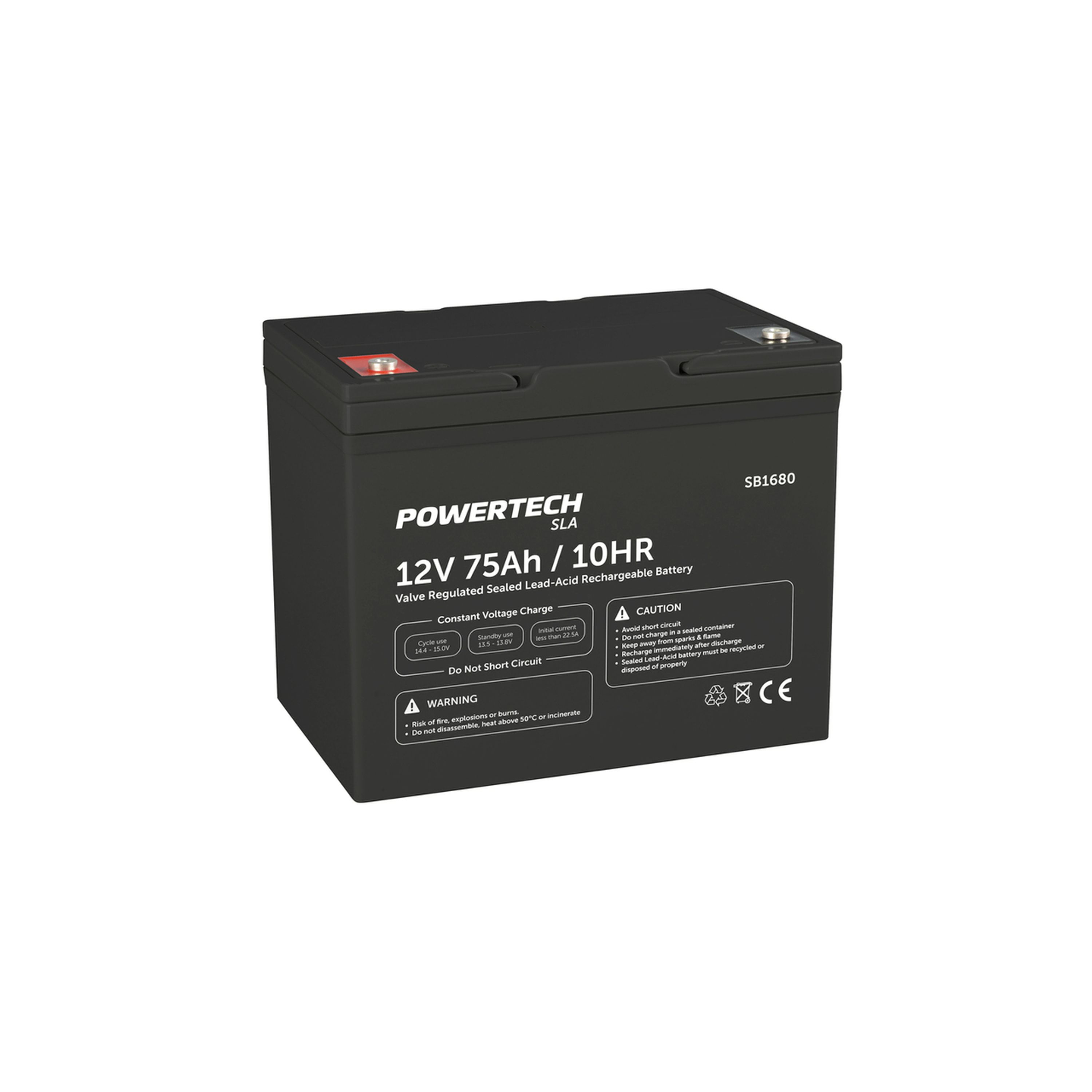 12V 75Ah AGM Deep Cycle Battery