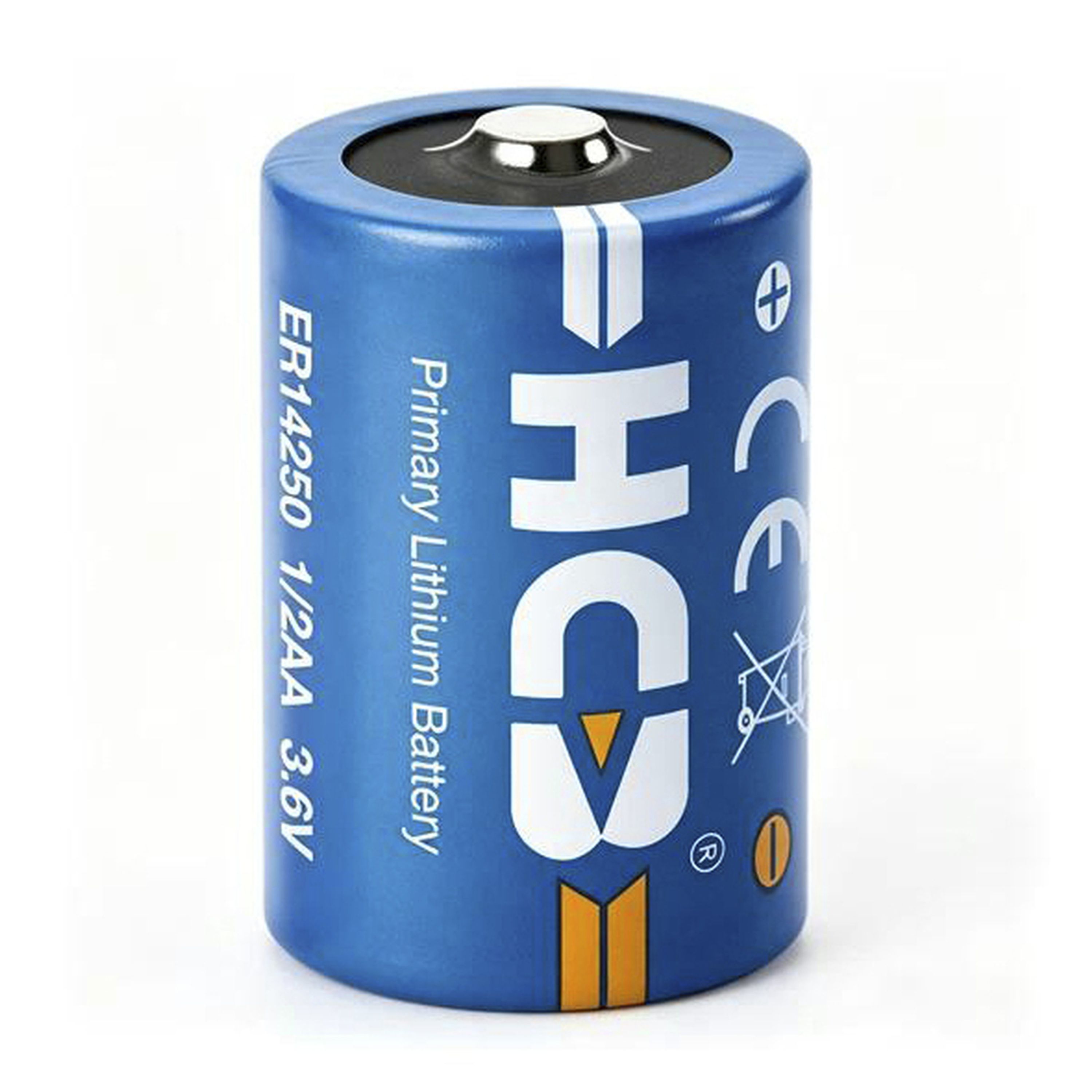 3.6V 1/2 AA Lithium Battery - Nipple