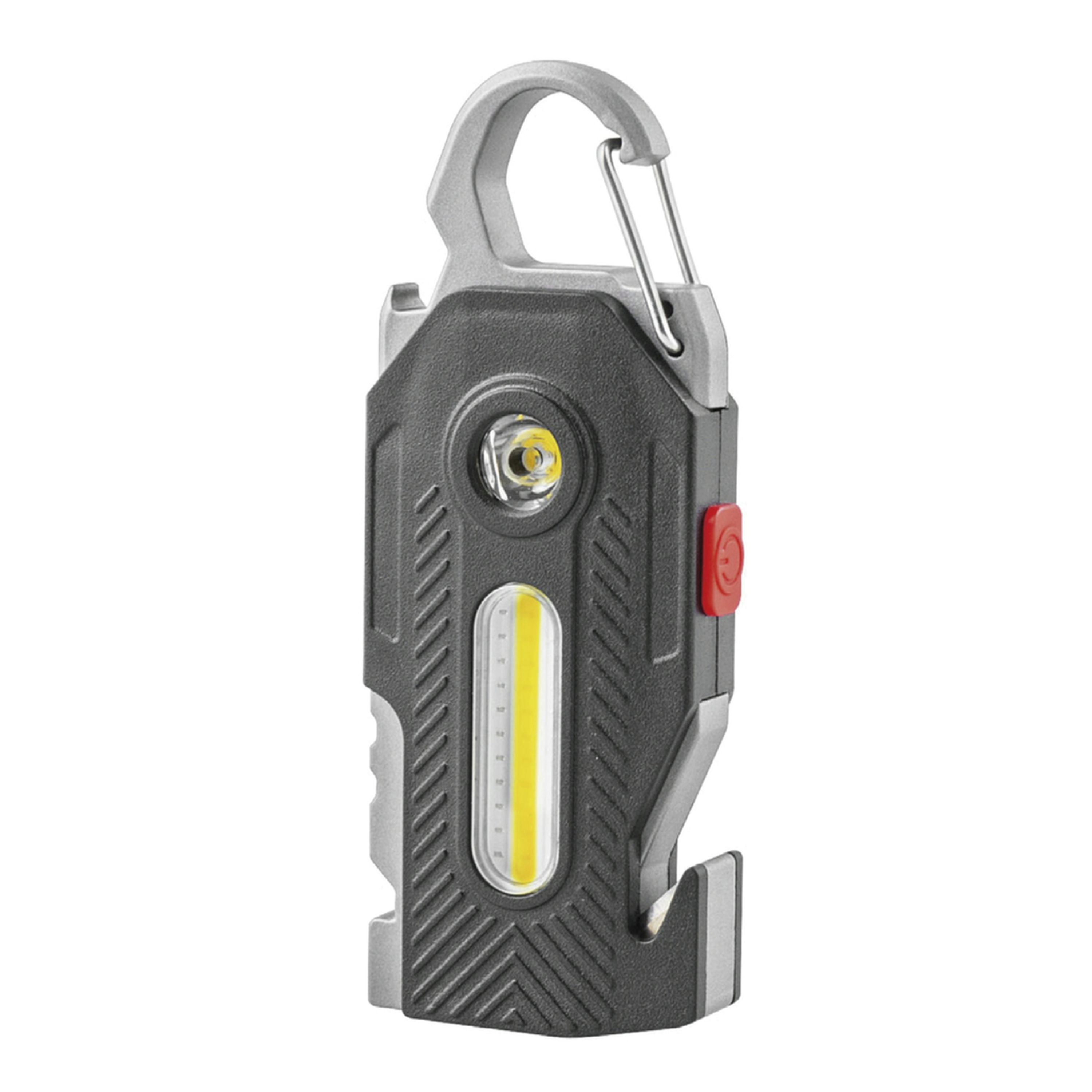 Multifunctional Flashlight 7 In1 Keychain Bright LED Light