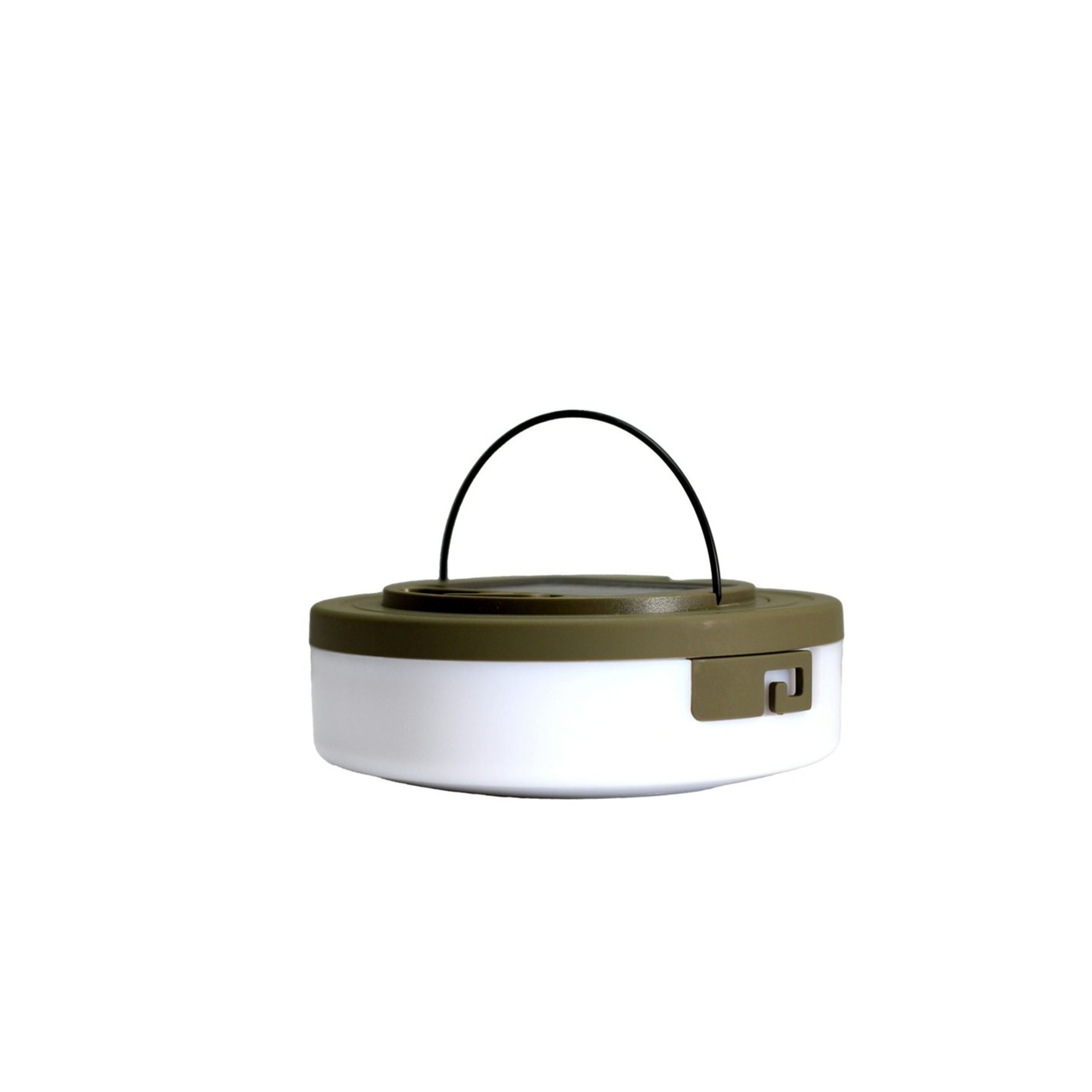 Solar Camping Lantern with Retractable Warm White String Lights
