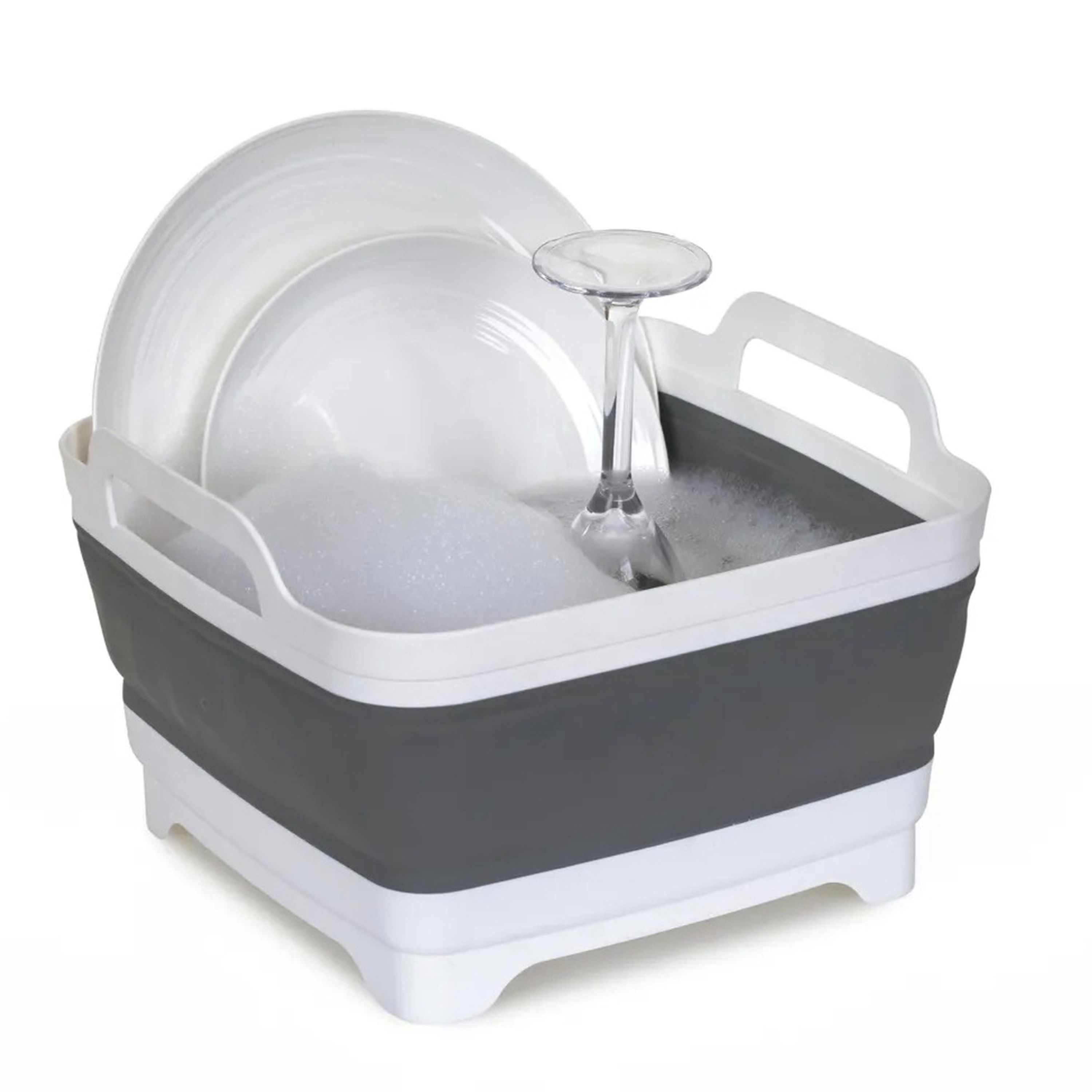 Collapsible Basin with water outlet