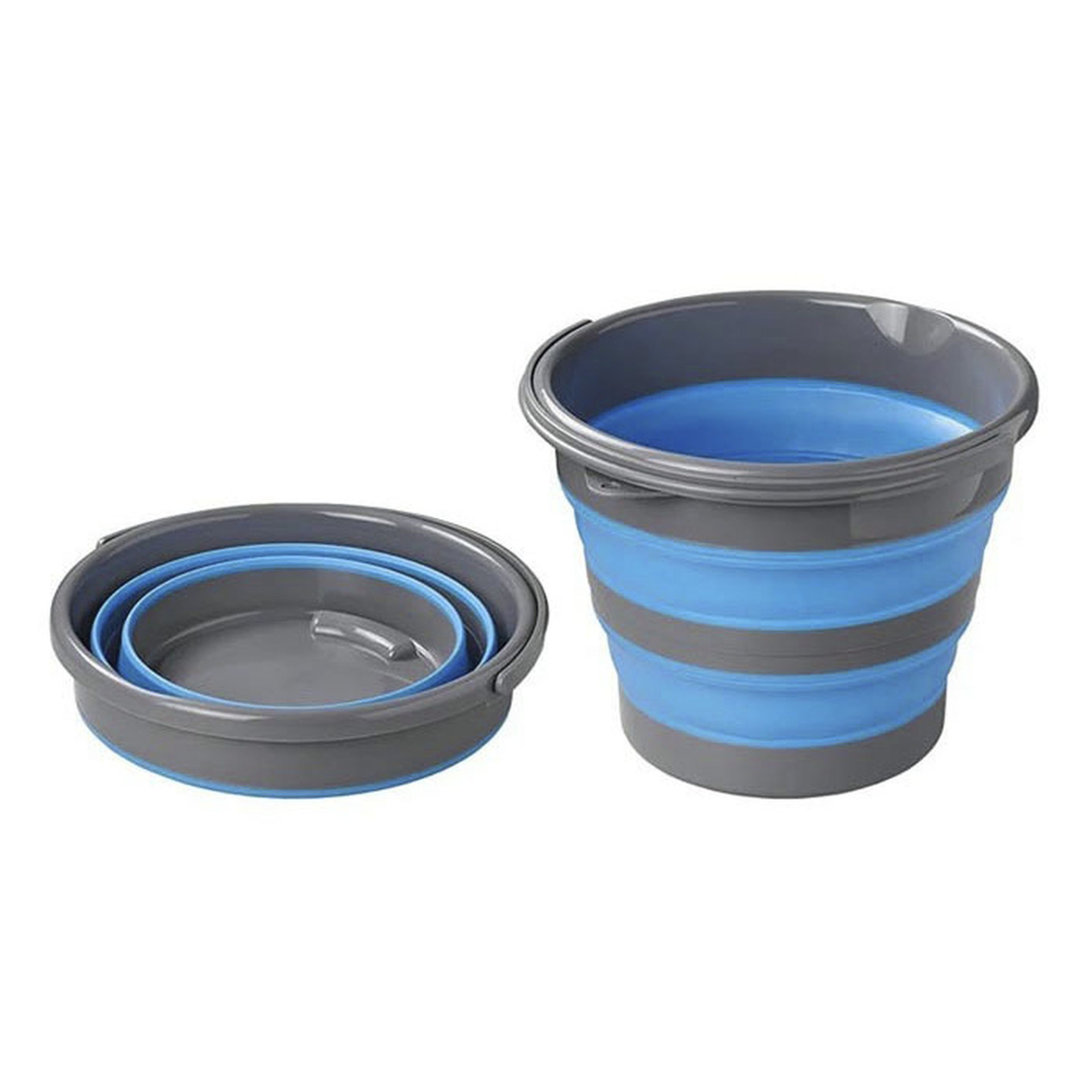 Blue 15L Pop-Up Bucket