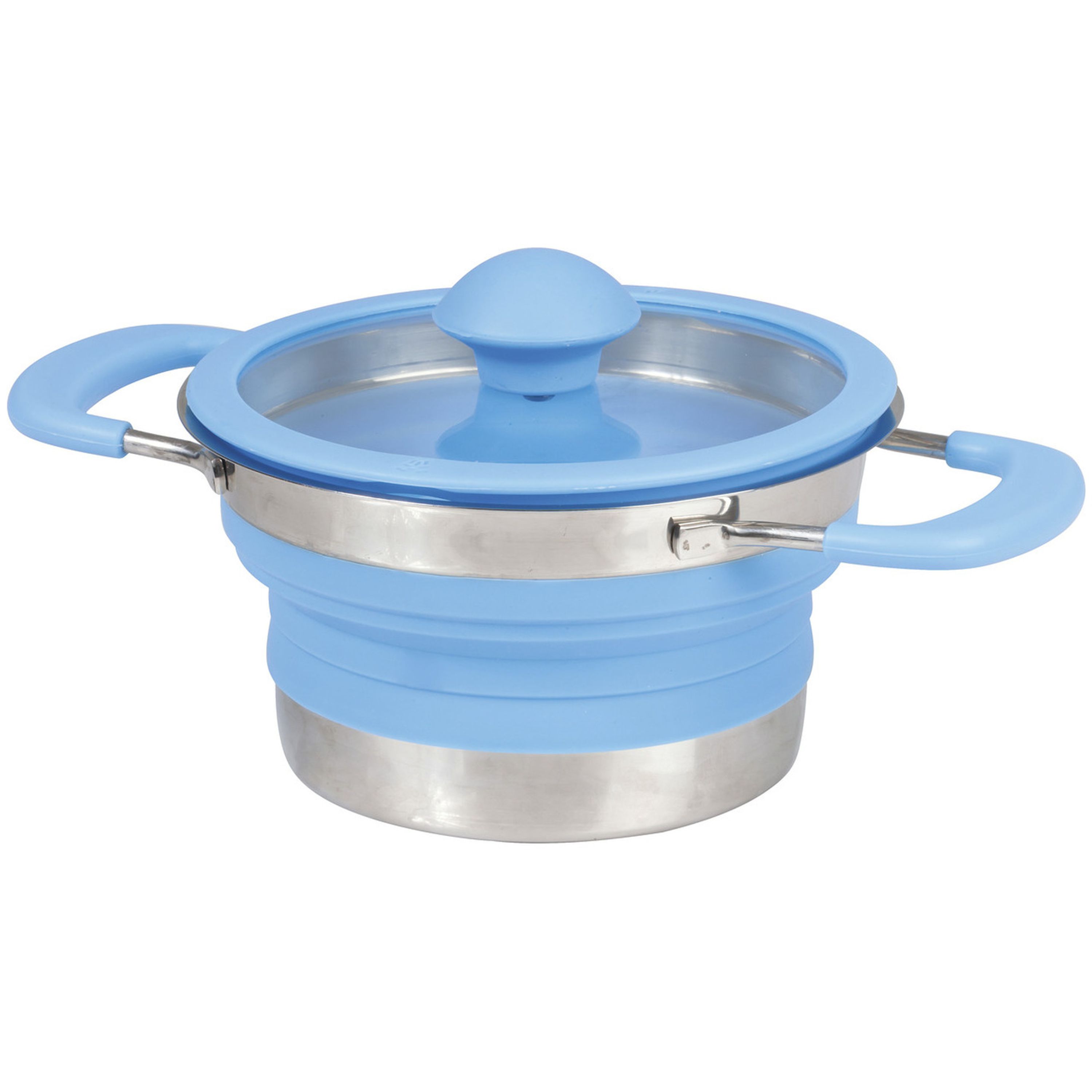 Collapsible 1.5L Cook Pot with Lid