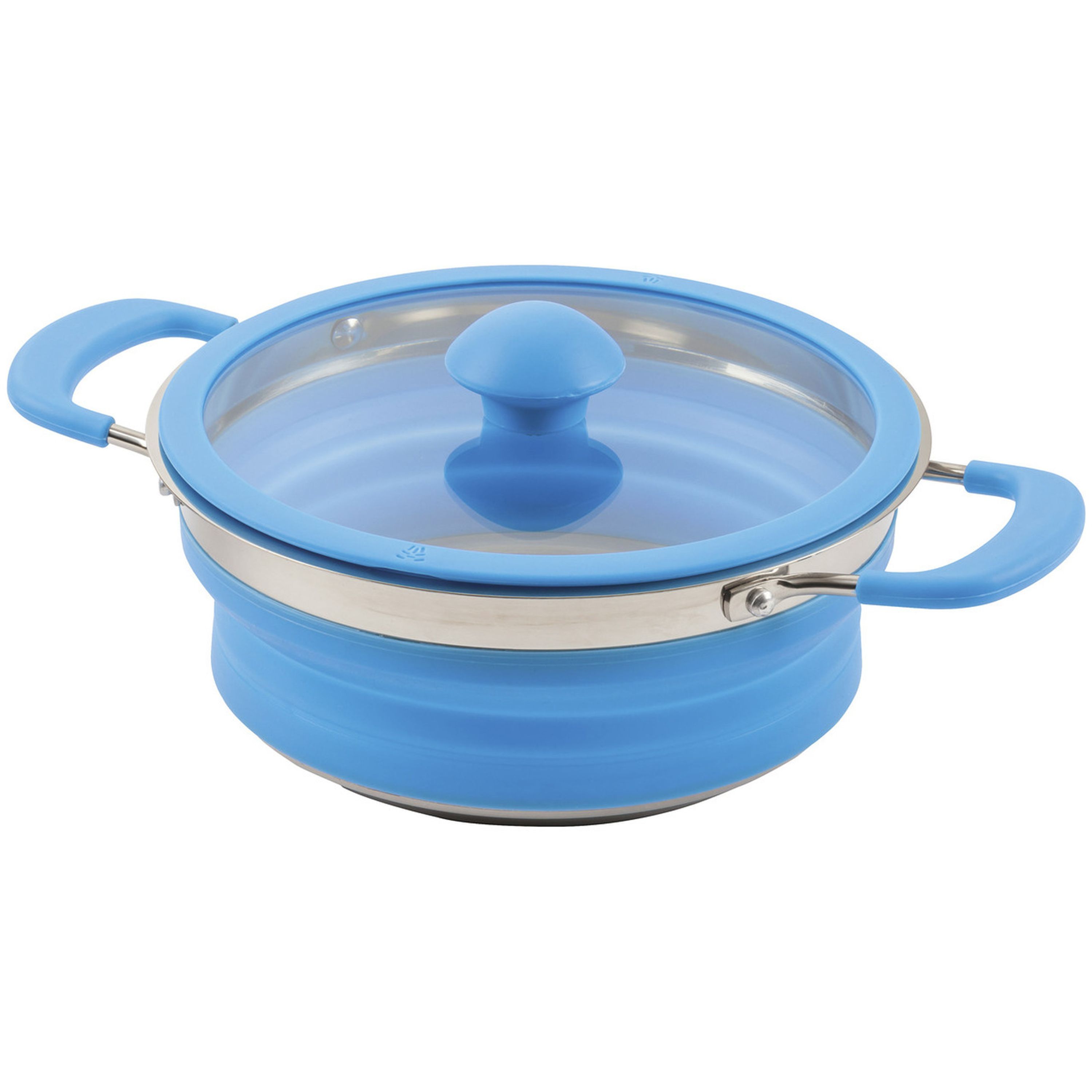 Collapsible 1.5L Cook Pot with Lid