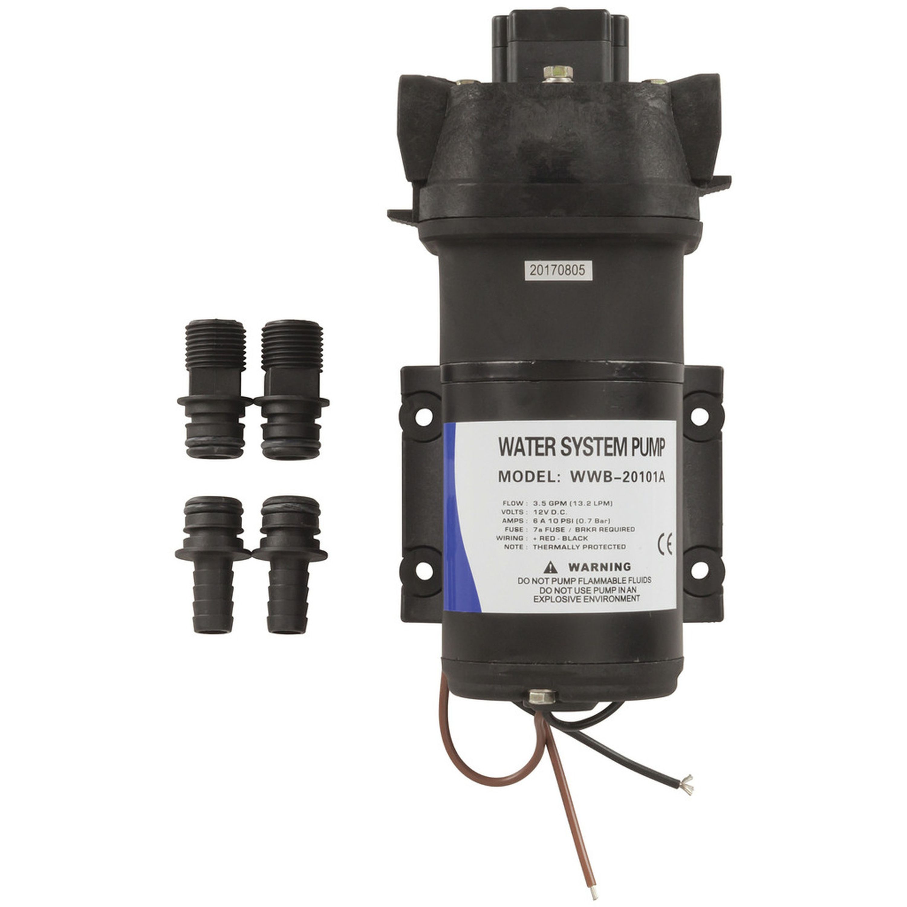 12VDC Economy Fresh Water Pump 13.2 Litres/min
