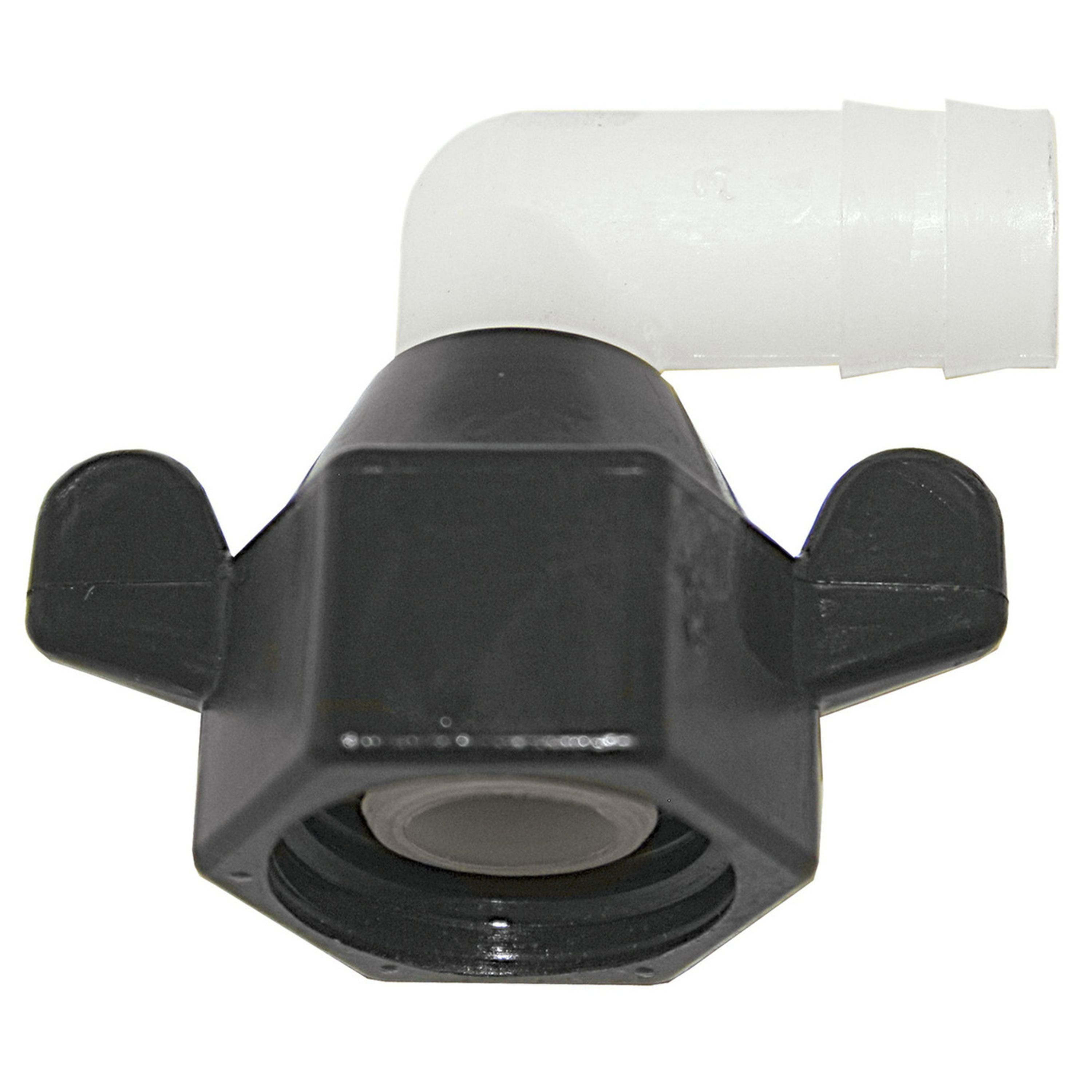 Hose Adaptors - 1/2 BSP to 1/2 BARB Right Angle