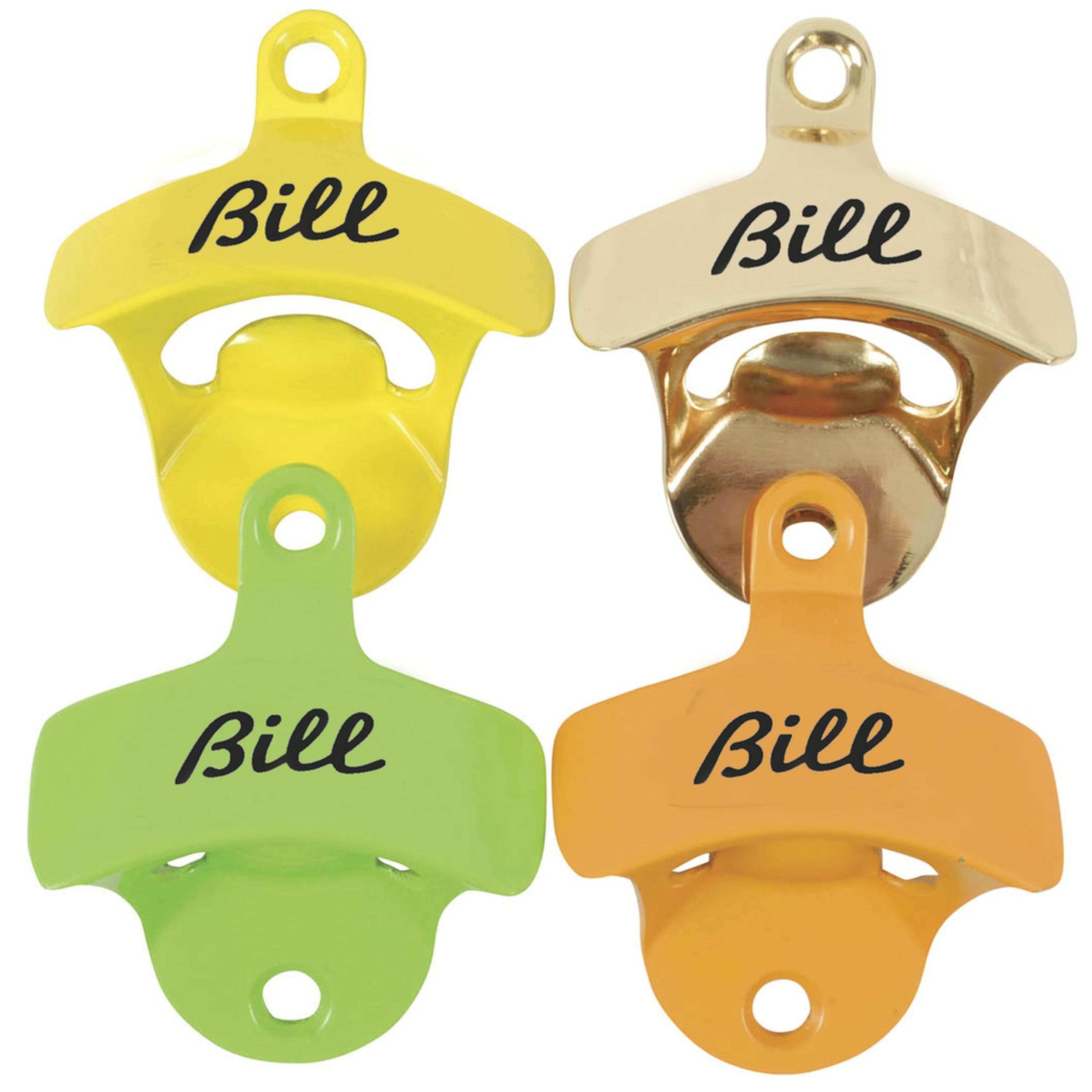 Bill Bottle Opener - Gold