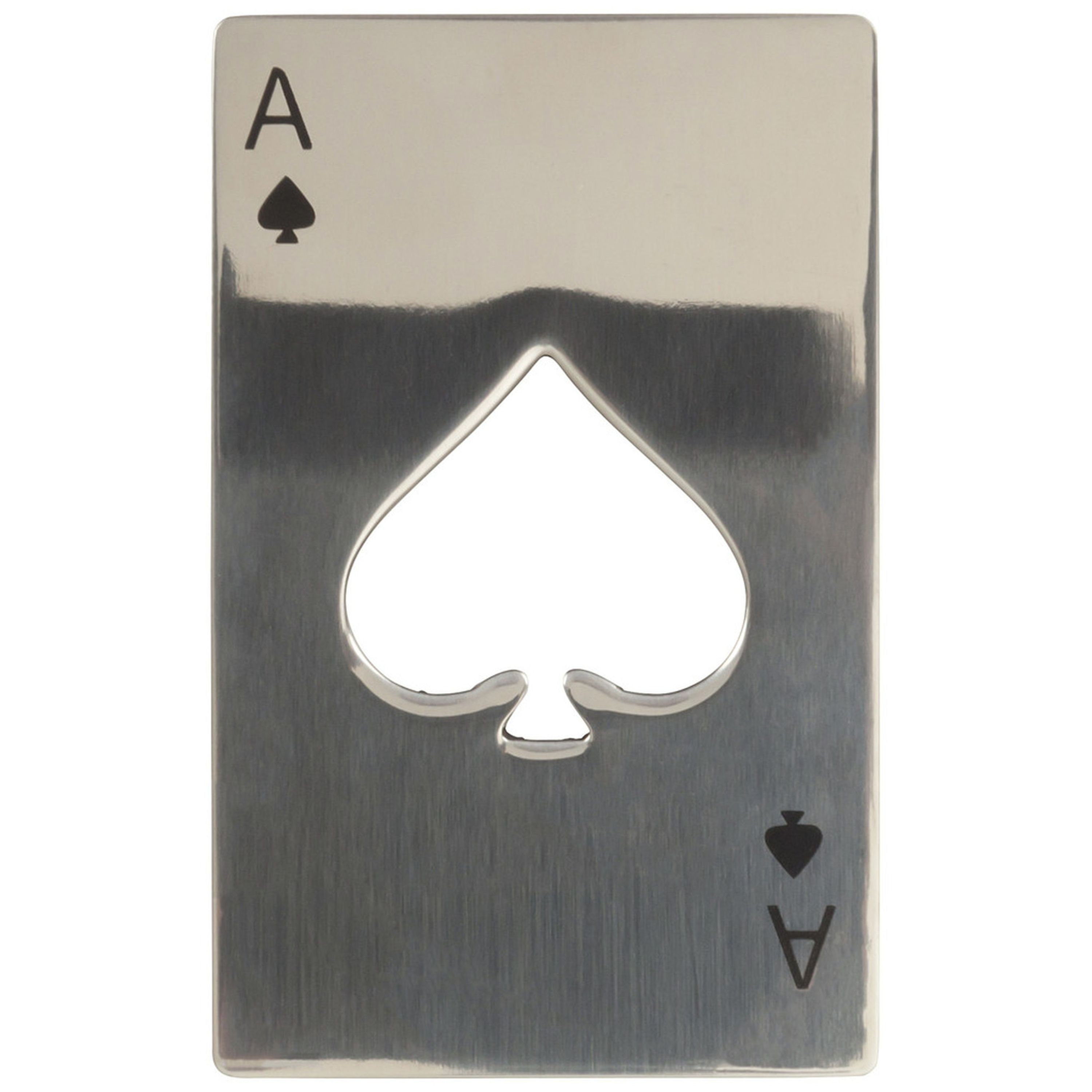 Ace Of Spades Bottle Opener - 316 Stainless