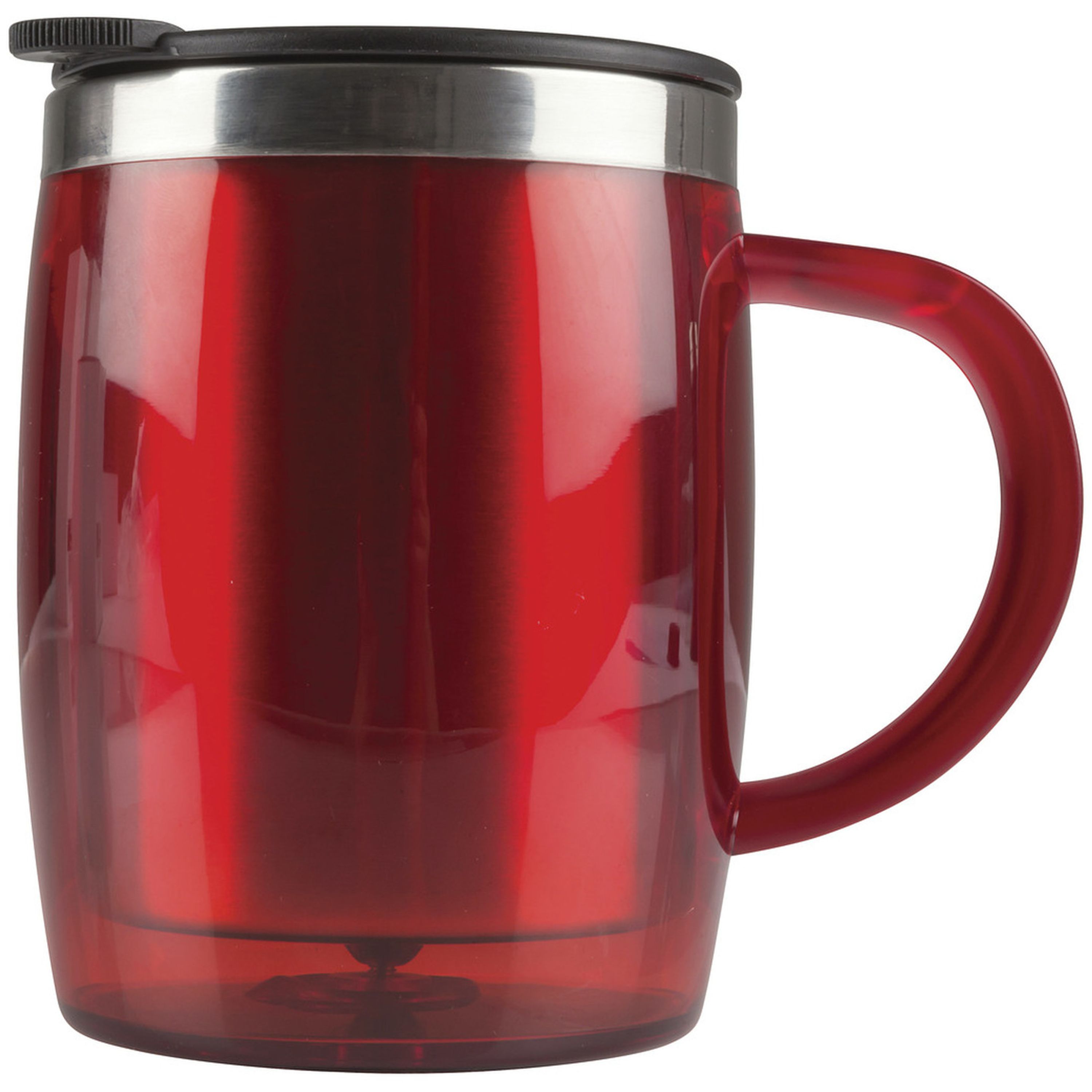Rovin 450ml Red Double Wall Travel Mug