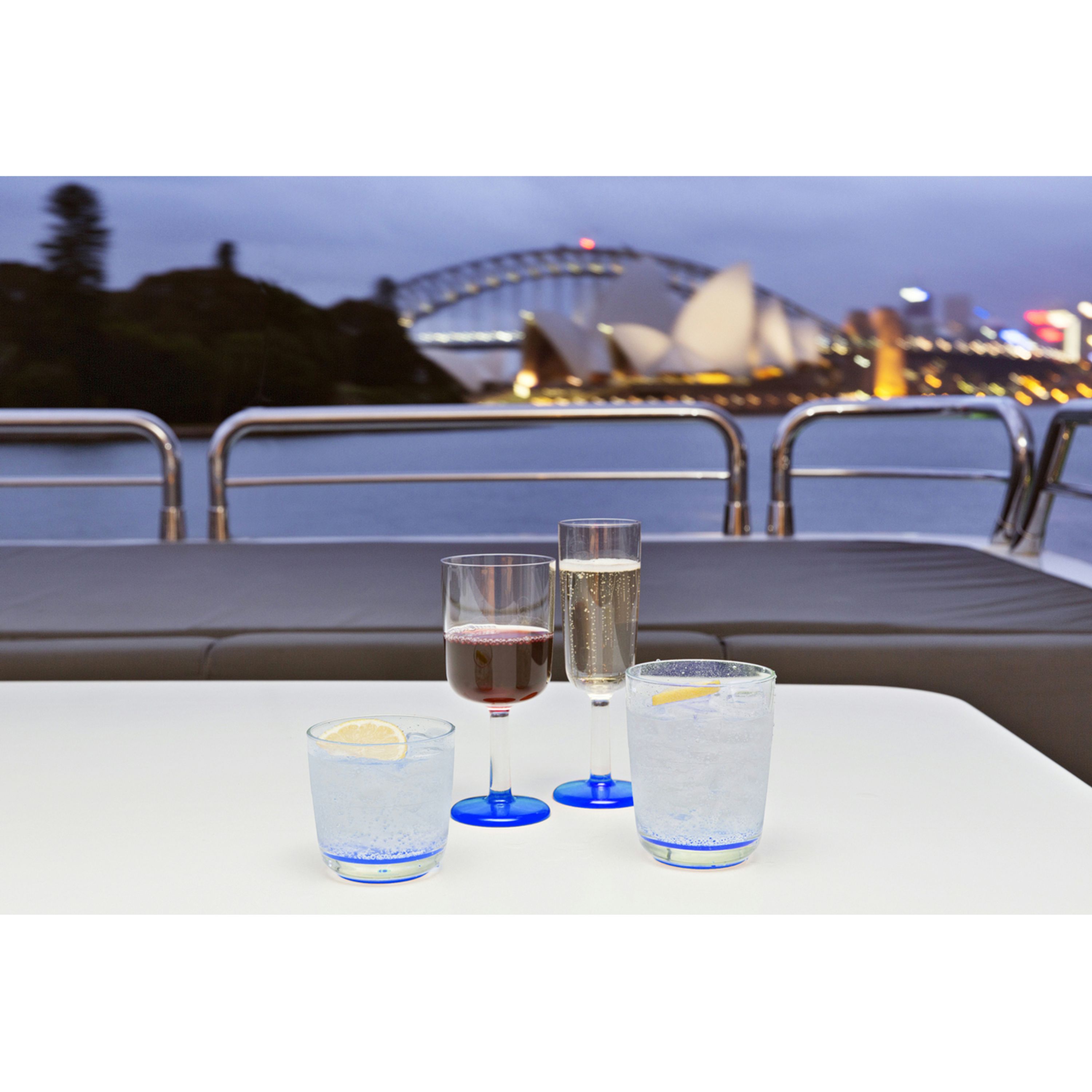 Klein Blue Highball Tritan Drinkware