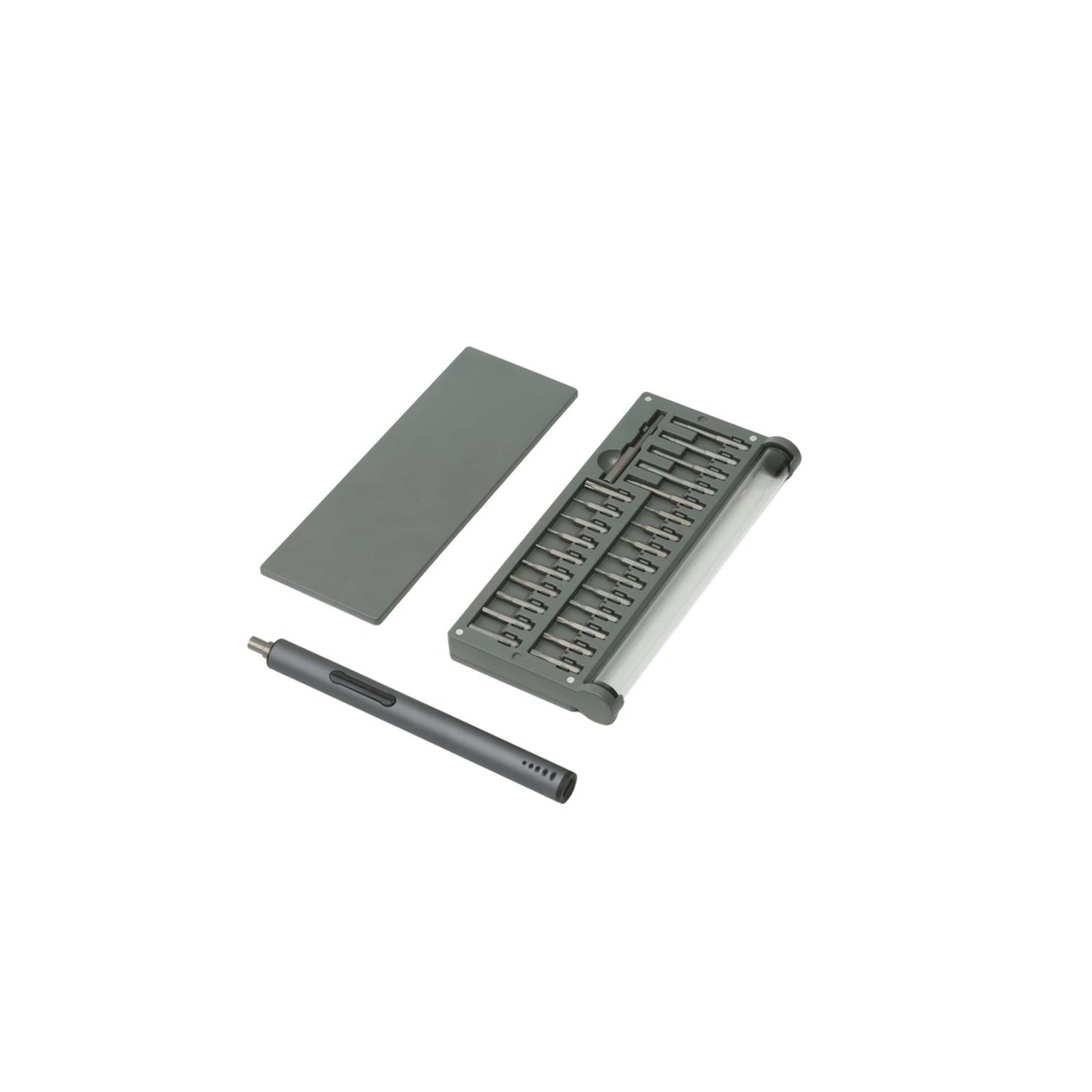 Rechargeable Lithium-Ion Screwdriver with Bits and Case