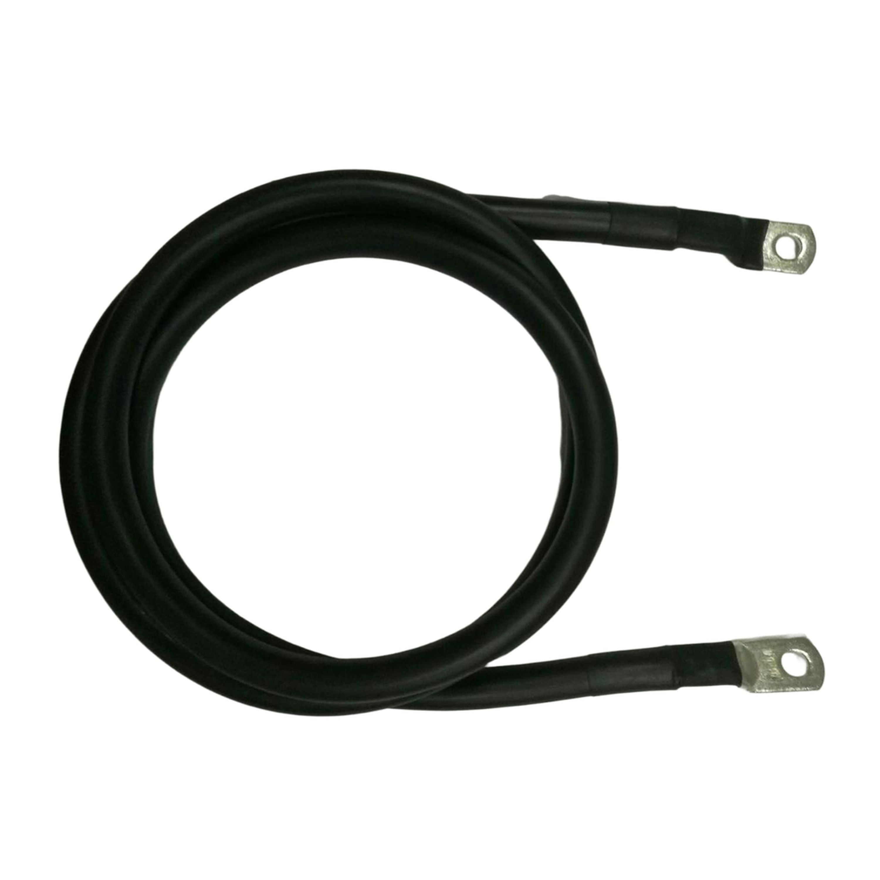 6 Gauge Tinned Battery Power Lead - Black - 1800mm
