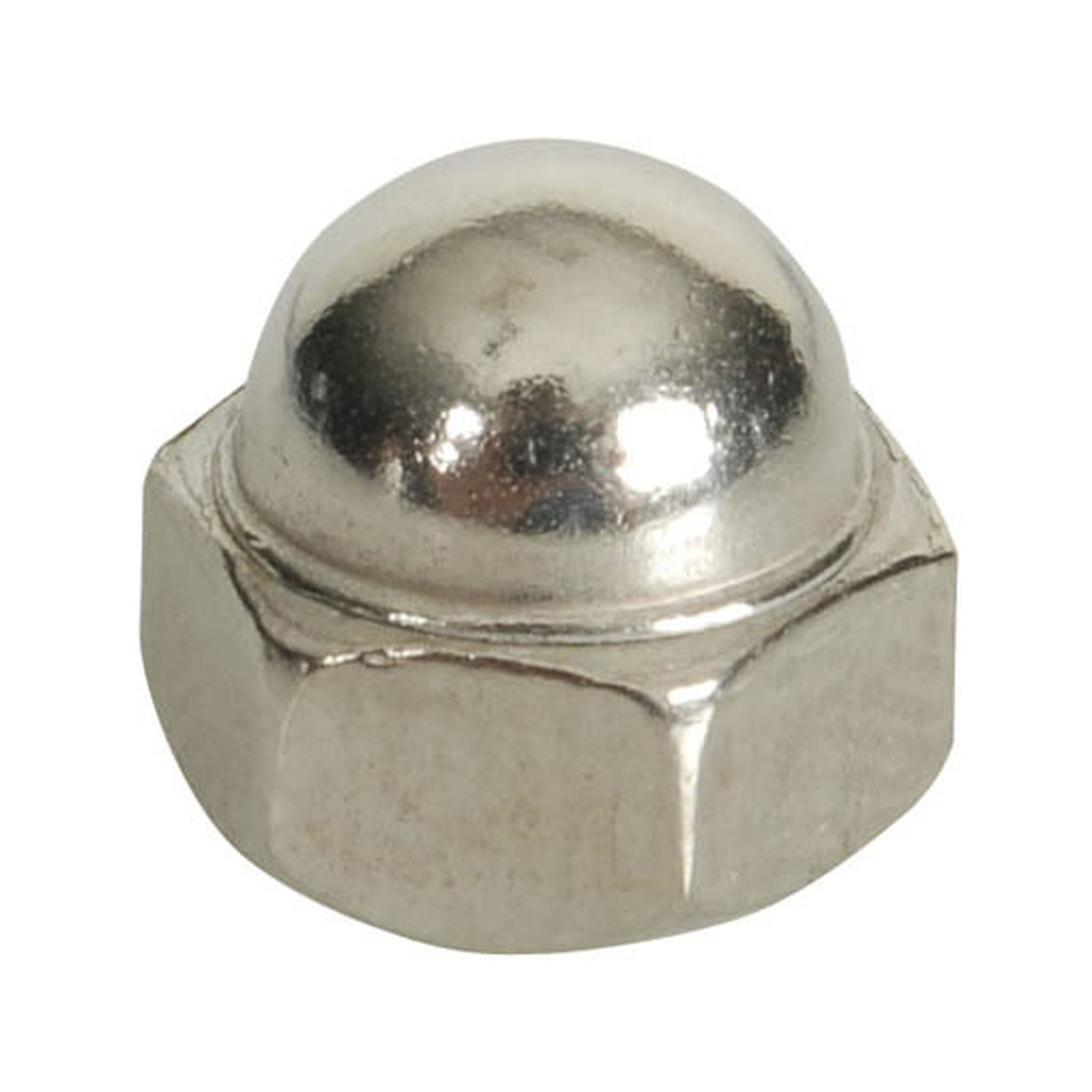 316 Two Piece Dome - Stainless Steel  - M8 - Pack of 2