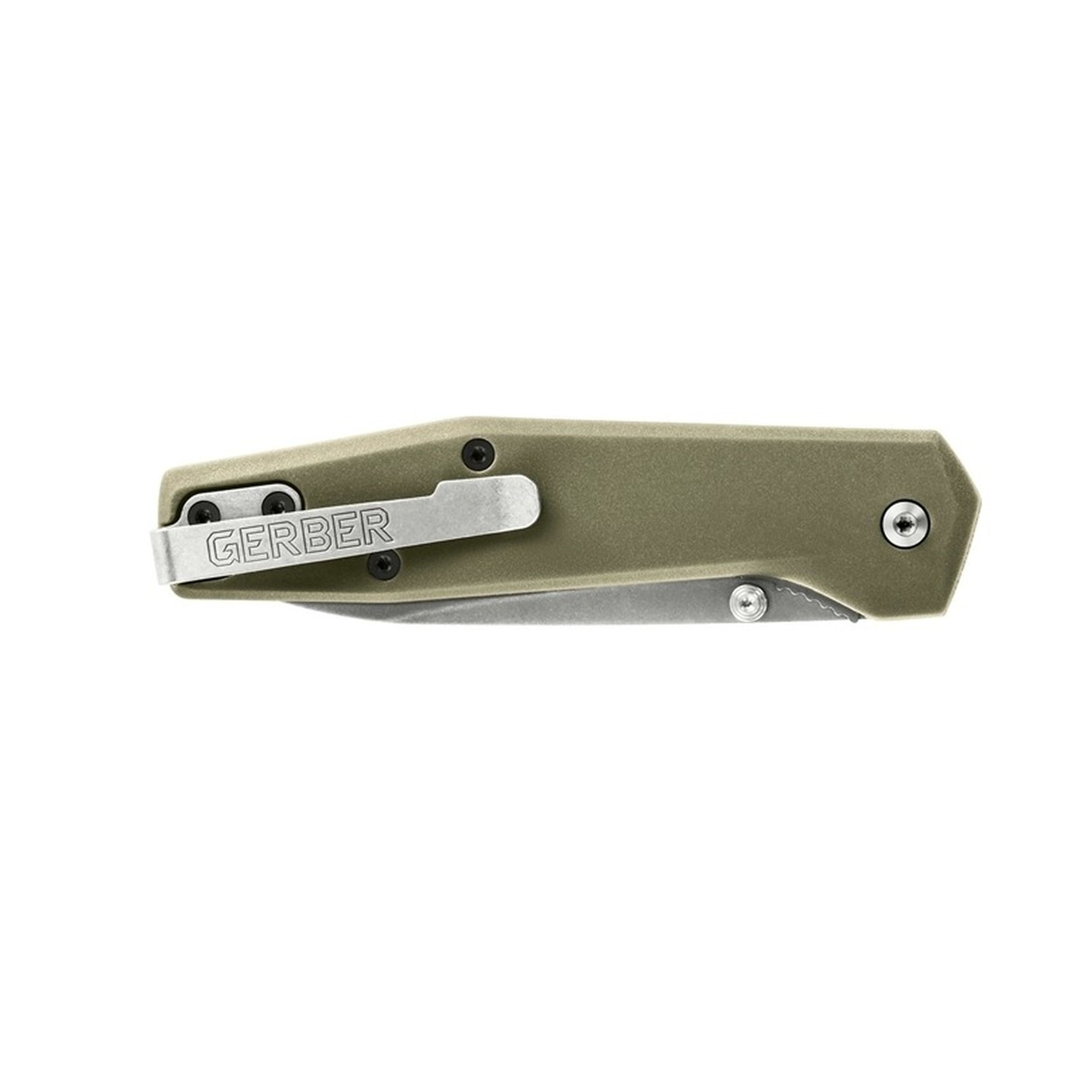Flat Sage Green Fuse Stainless Steel Pocket Knife