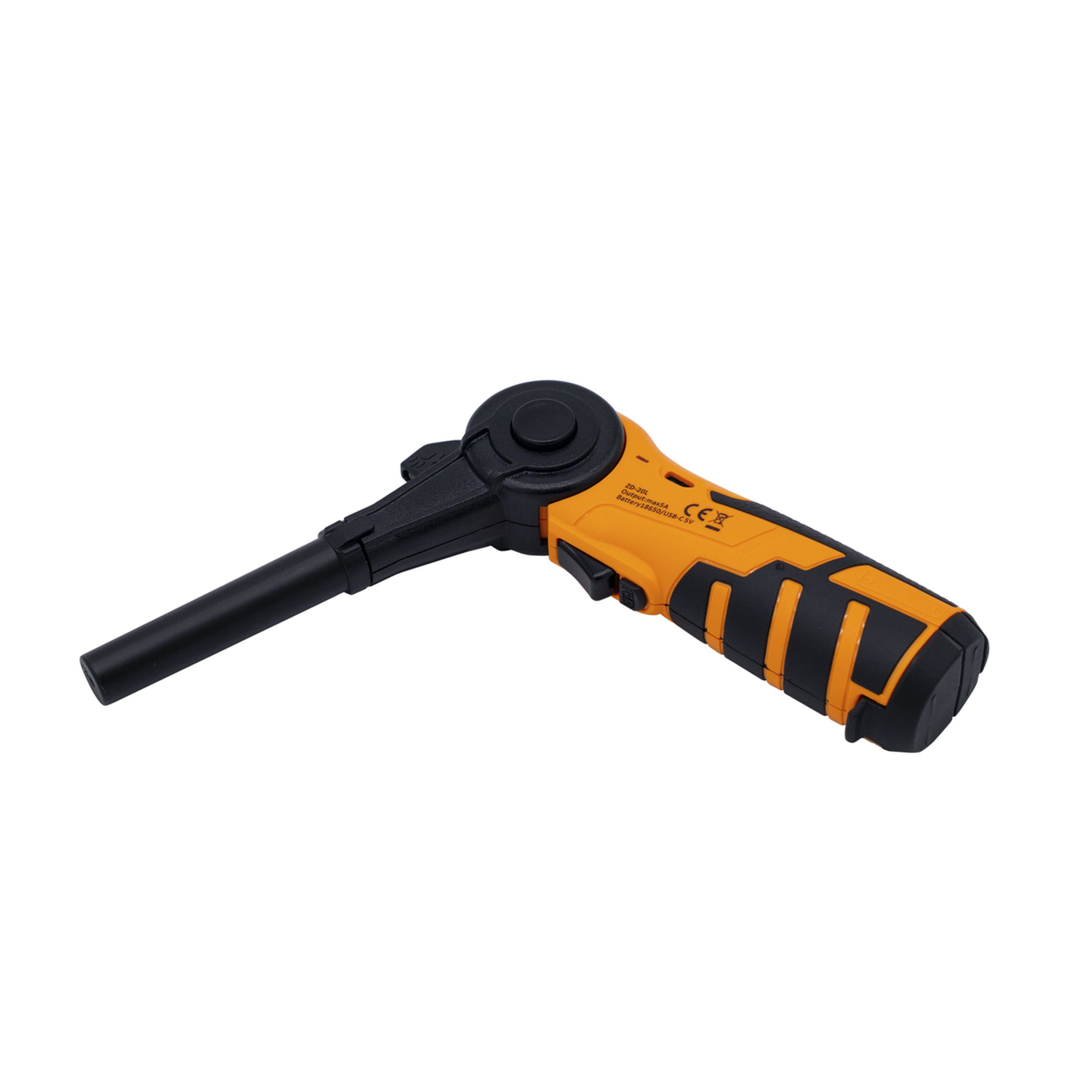 Rechargeable Soldering Iron With Pivoting Head 
