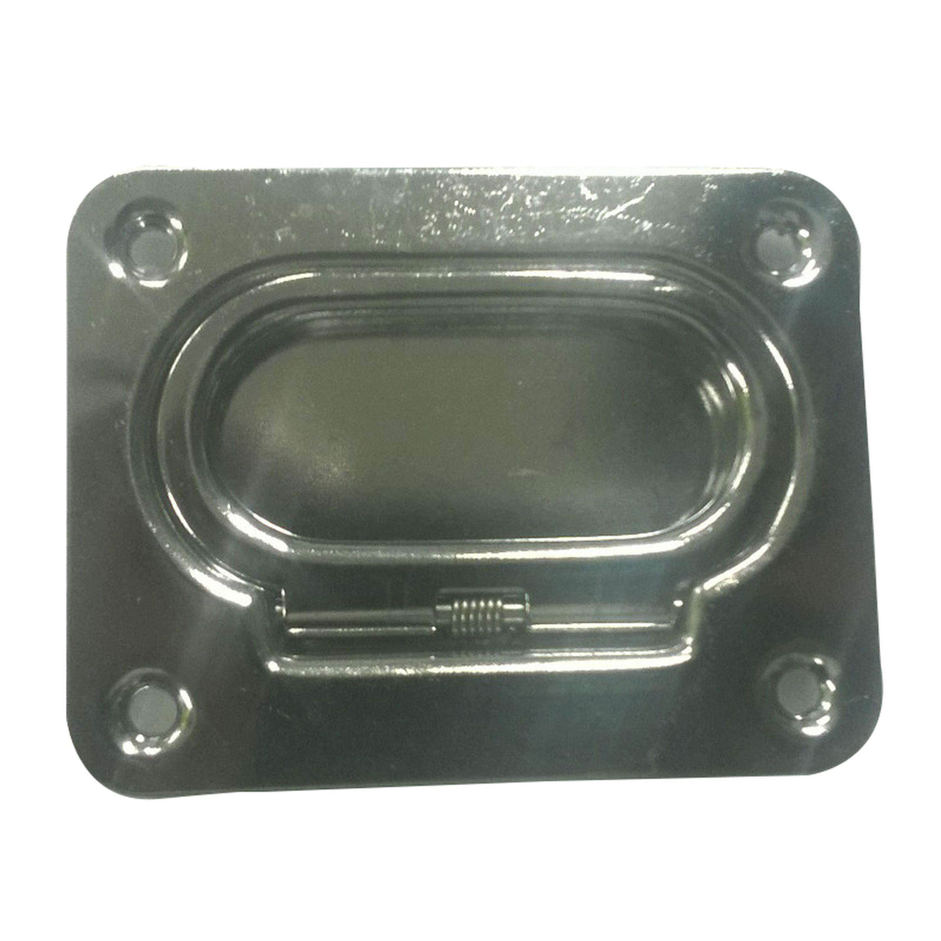 Flush Pull - Stainless Steel Anti-Rattle - 76 x 57mm