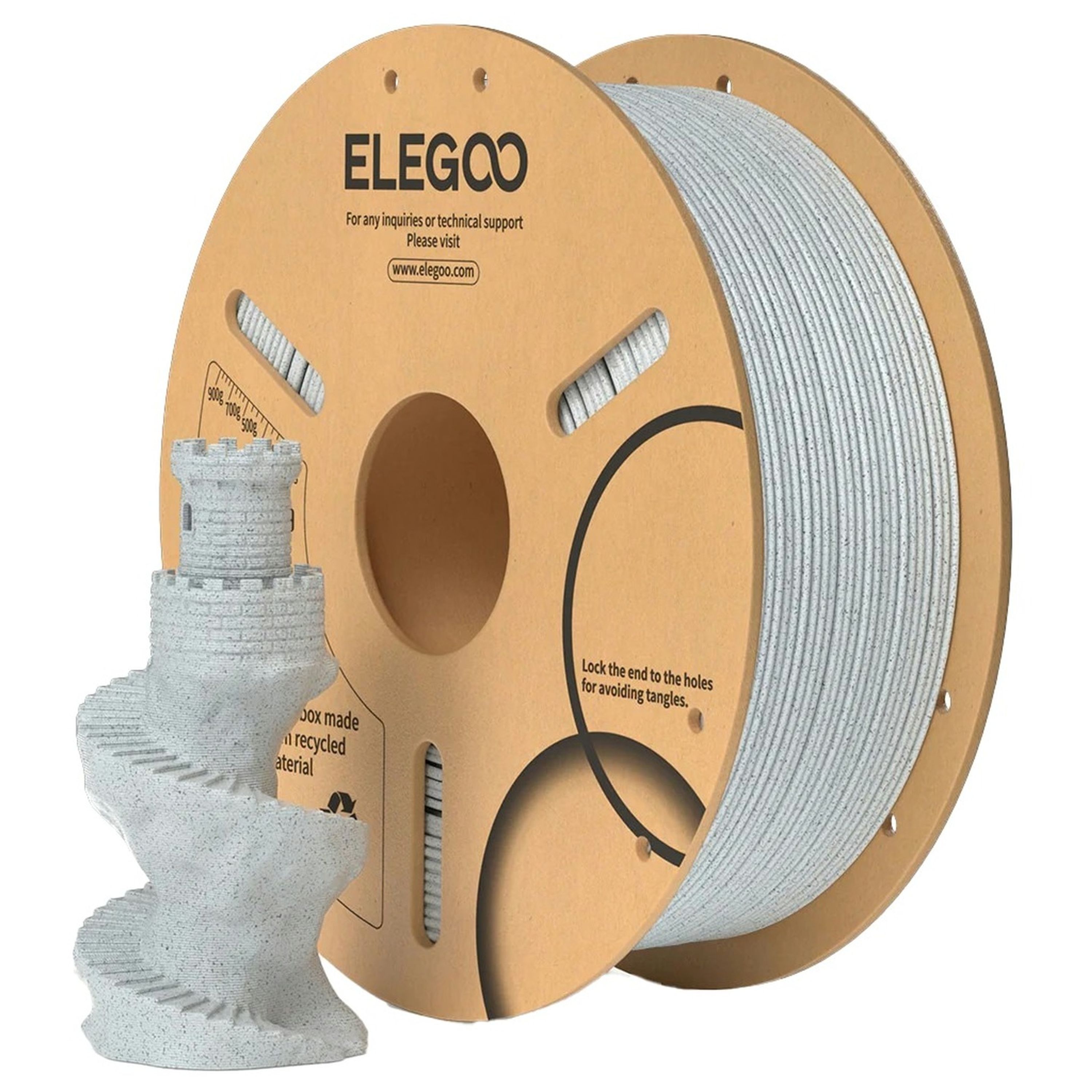 Elegoo PLA filament Marble 1.75mm 1kg
