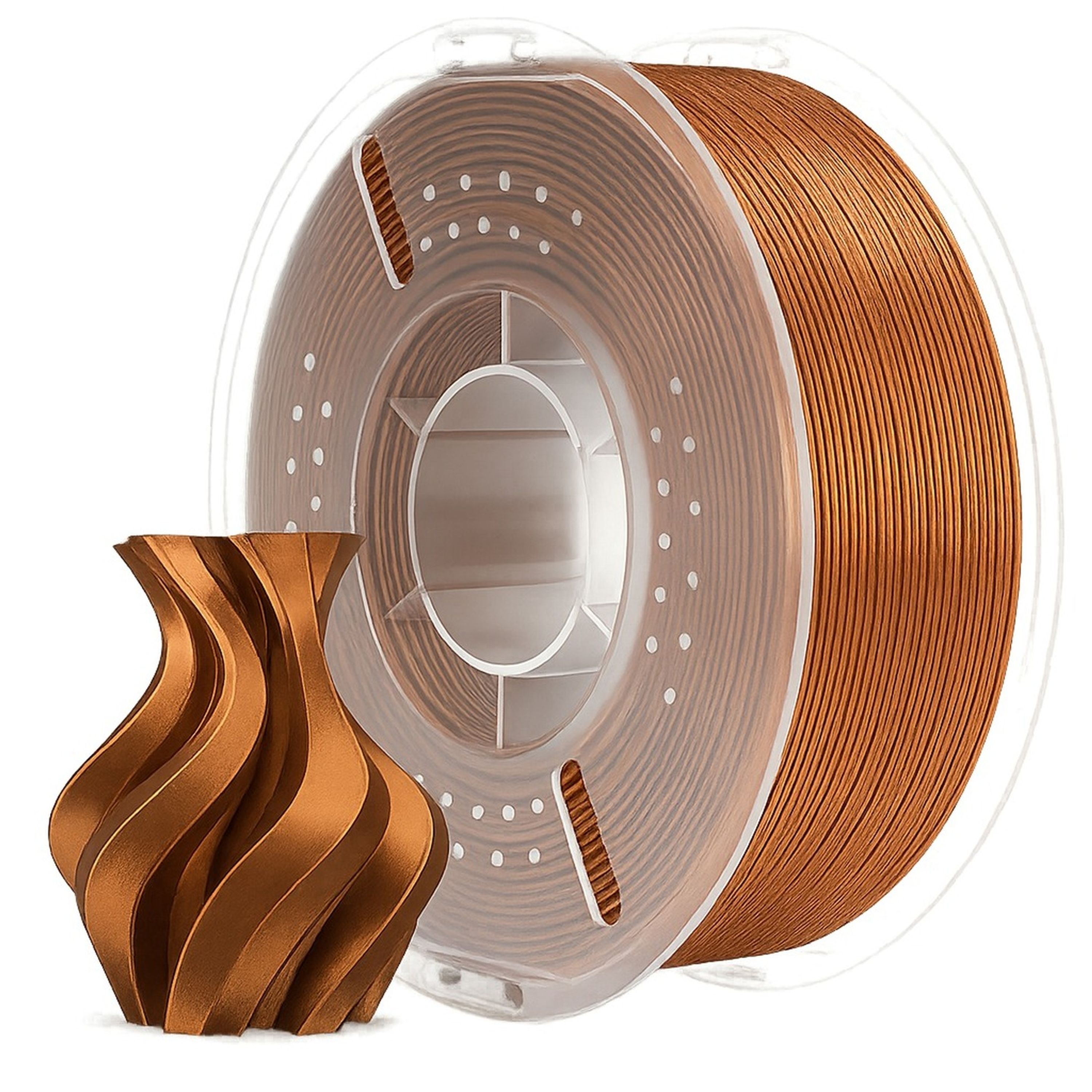Elegoo Silk PLA filament Red Bronze 1.75mm 1kg