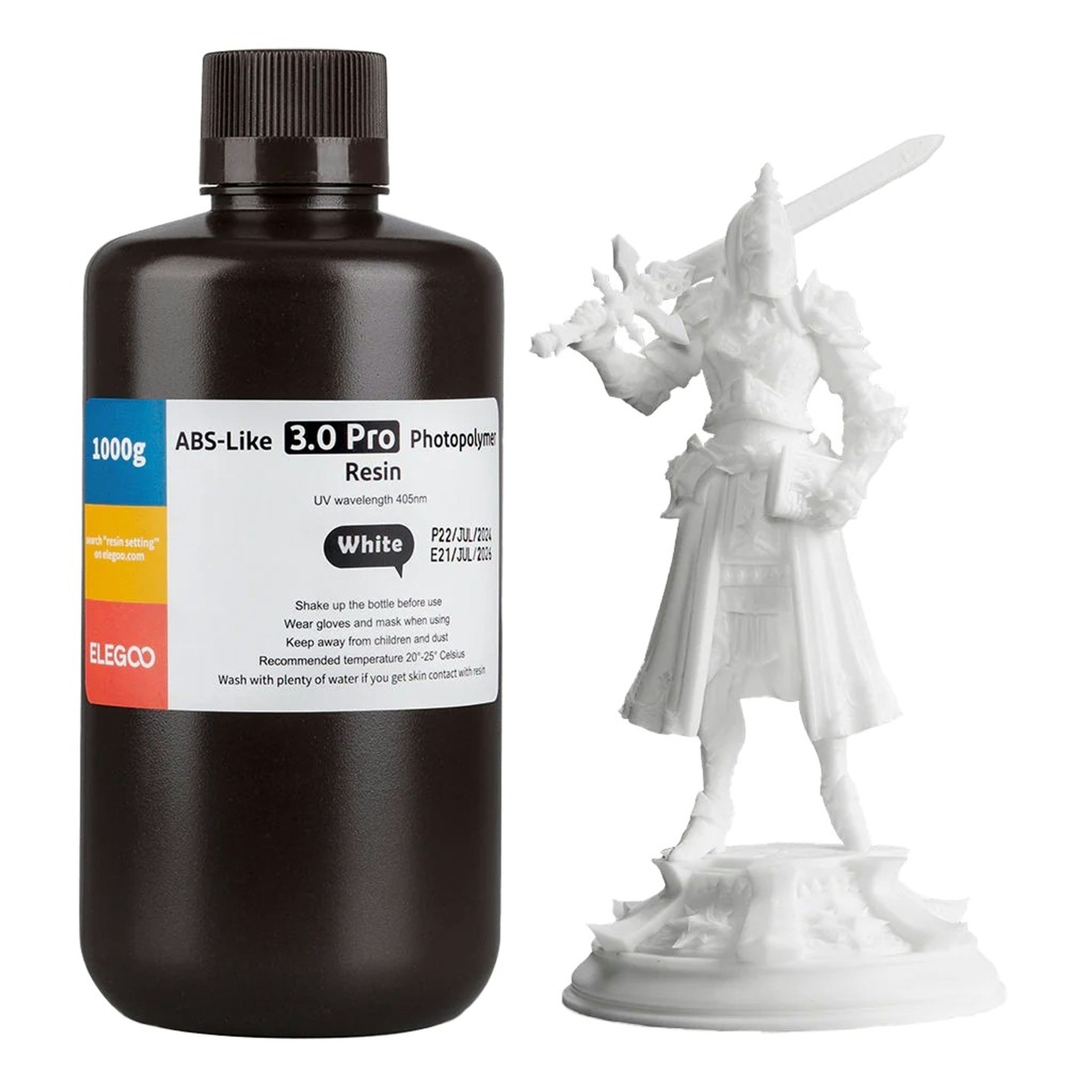 ABS-like 3.0 Pro resin White 1KG