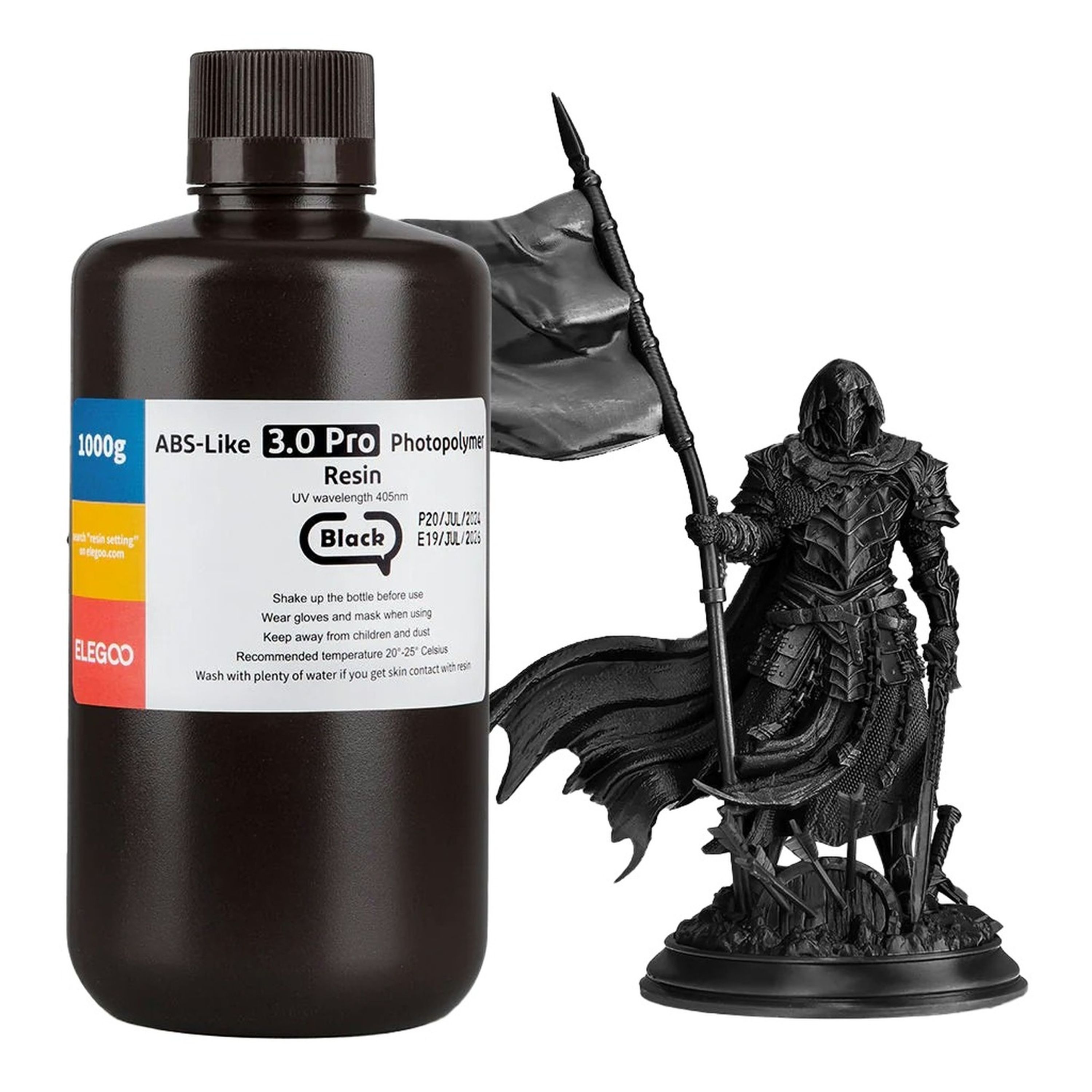 ABS-like 3.0 Pro resin Black 1KG